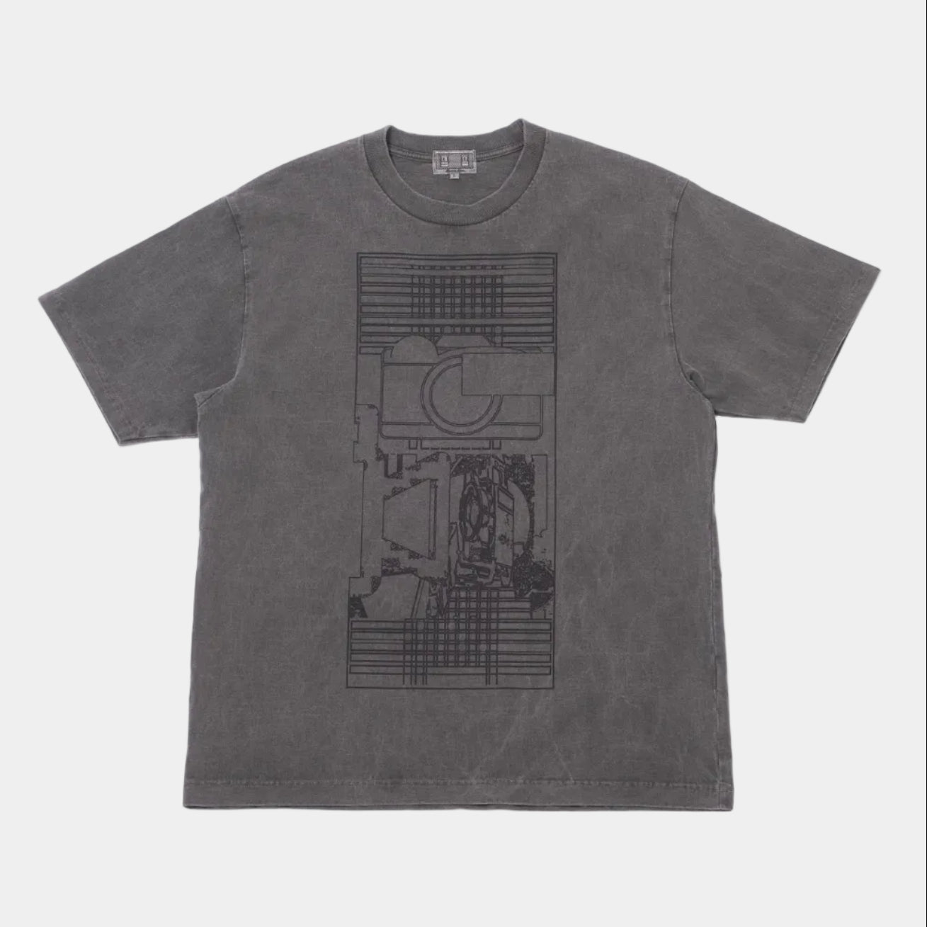 Cav Empt Overdye MD The Camera T-Shirt - Charcoal