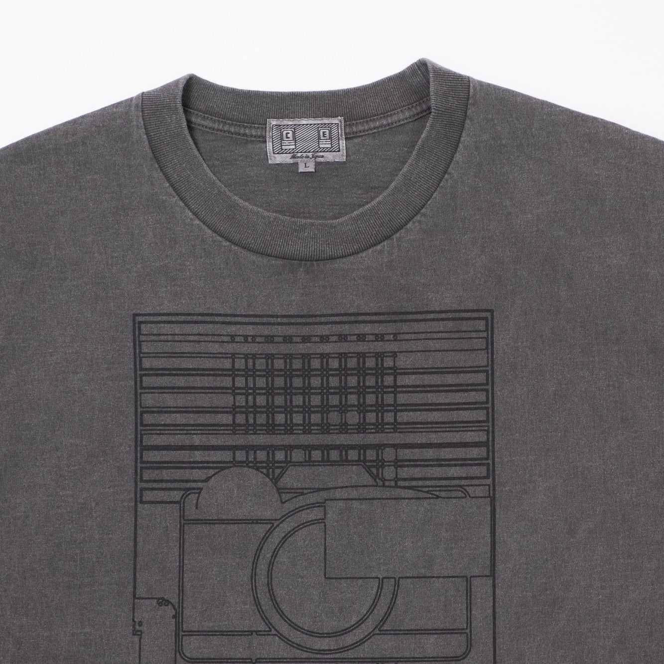 Cav Empt Overdye MD The Camera T-Shirt - Charcoal