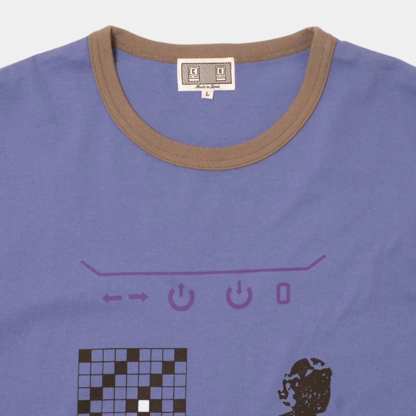 Cav Empt SUBSUMPTION Ringer T-Shirt - Purple