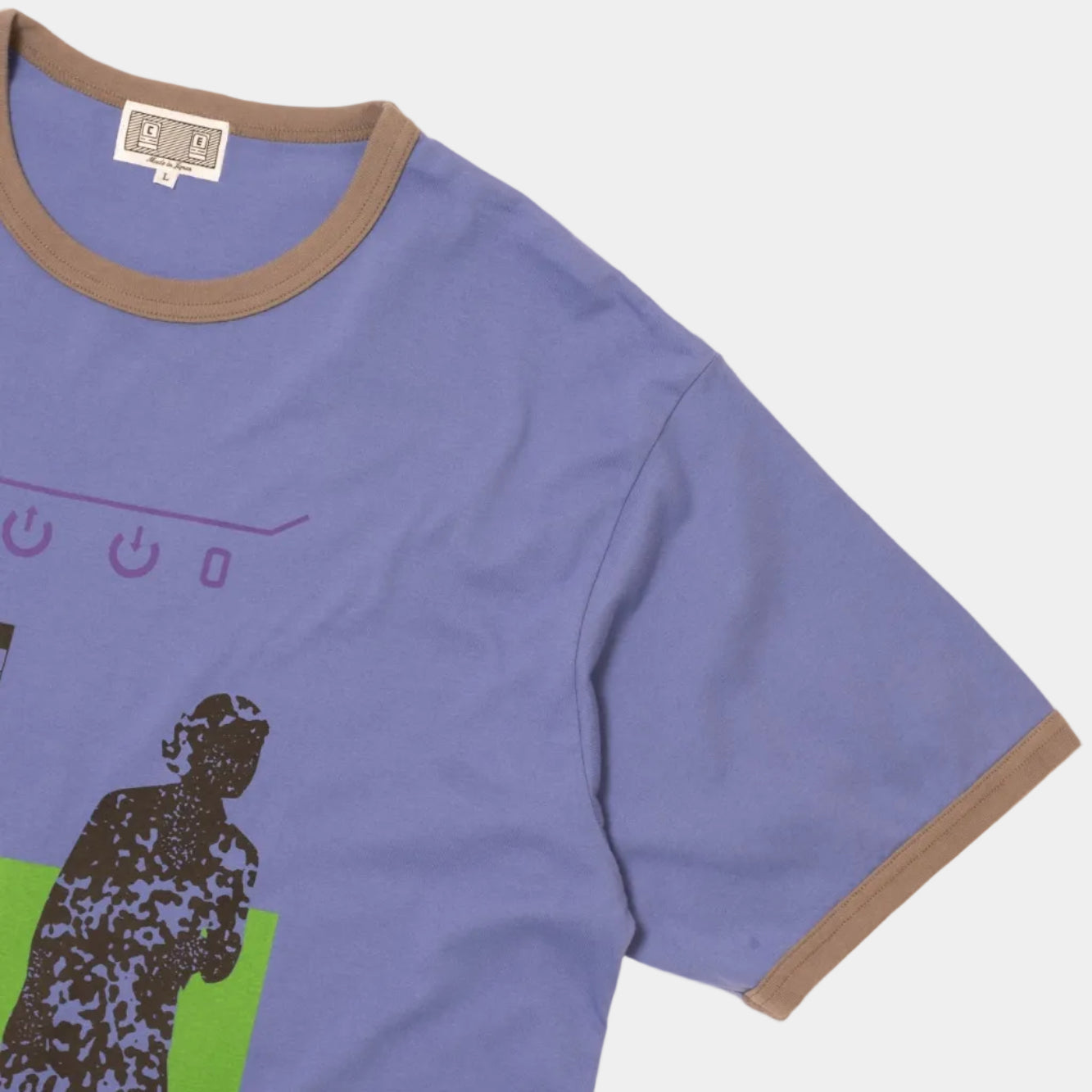 Cav Empt SUBSUMPTION Ringer T-Shirt - Purple