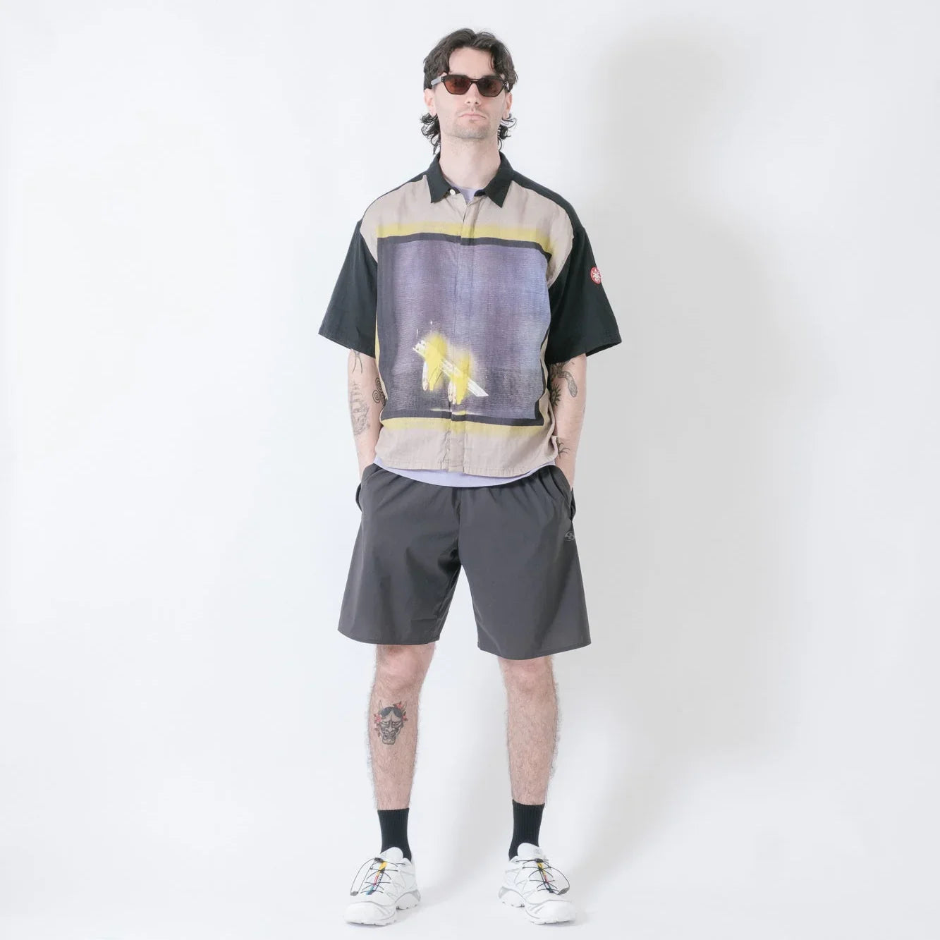 Cav Empt AS Tk52 Short Sleeve Shirt - Black
