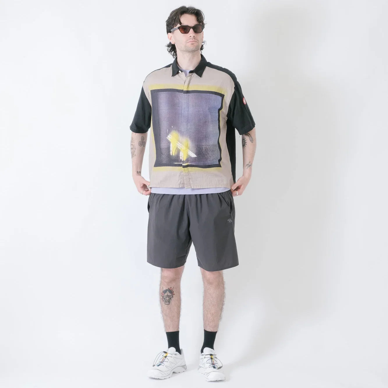 Cav Empt AS Tk52 Short Sleeve Shirt - Black