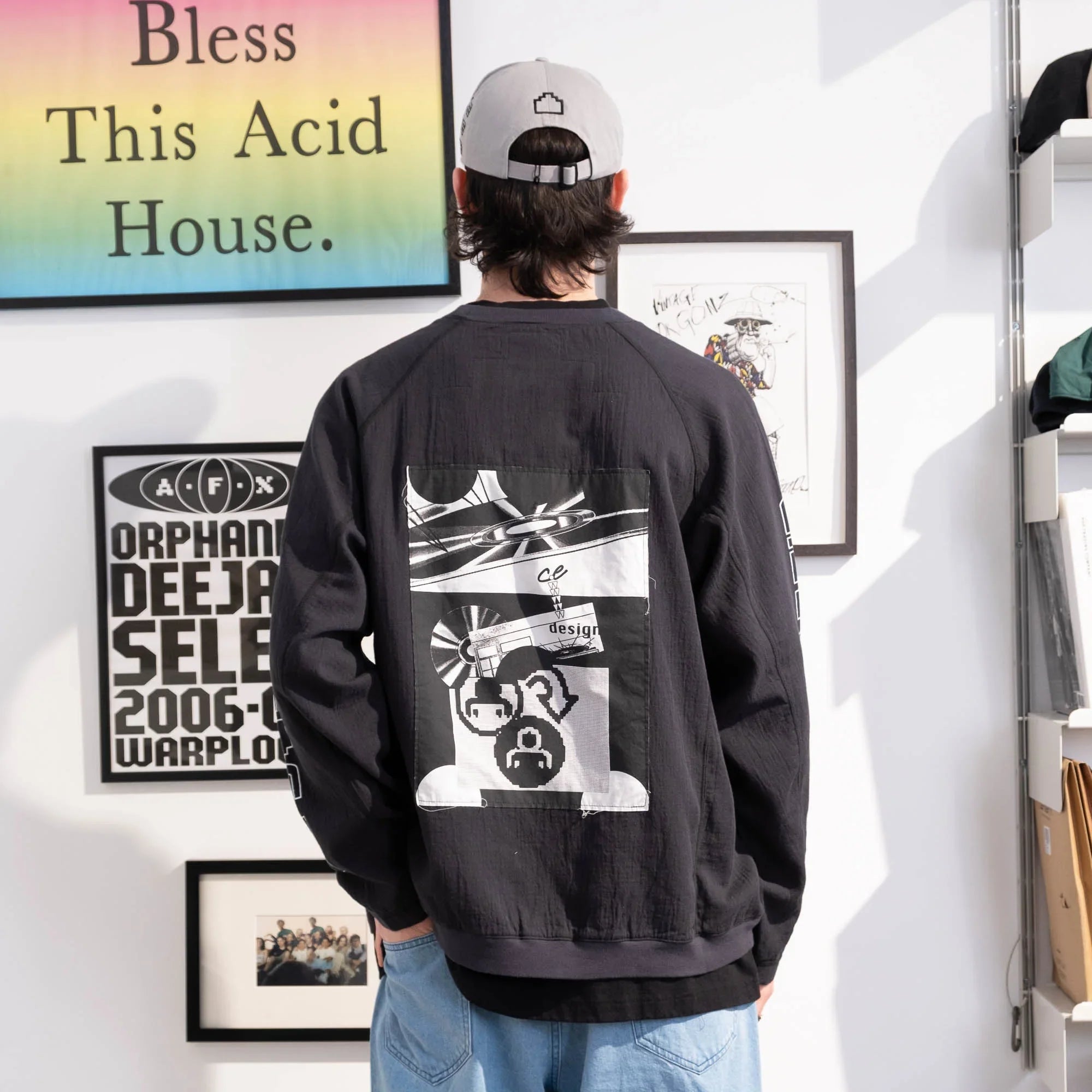 Cav Empt MD P2P Raglan Long Sleeve - Black