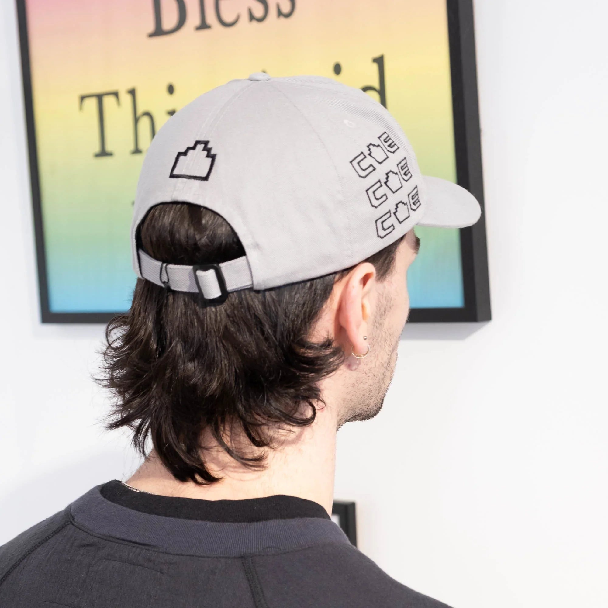 Cav Empt Pixelate Cap - Grey