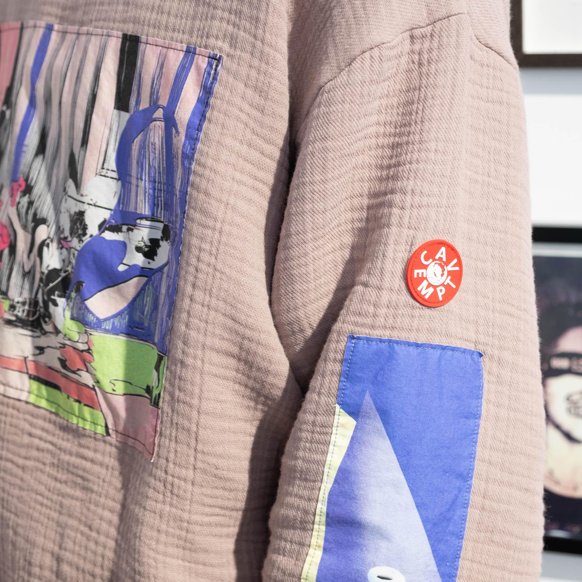 Cav Empt CRV Gauze Crew Neck Sweater - Purple