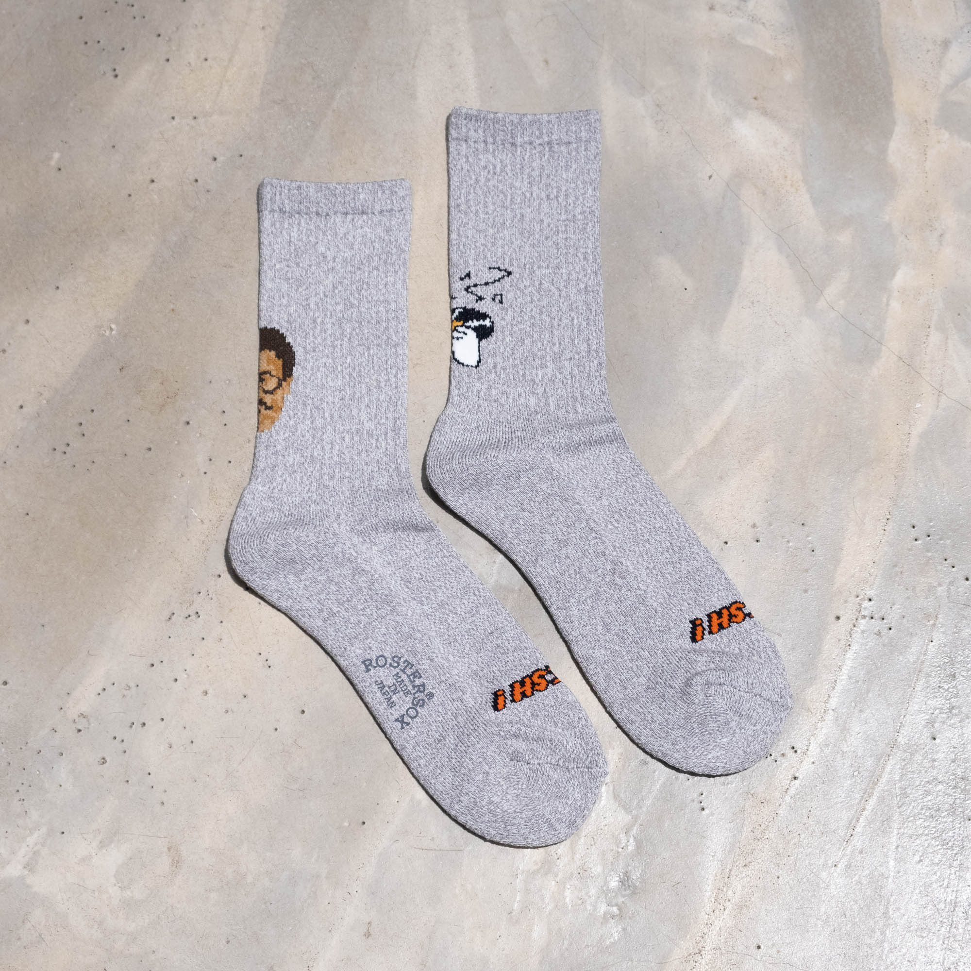 Rostersox Soul Man Socks - Grey