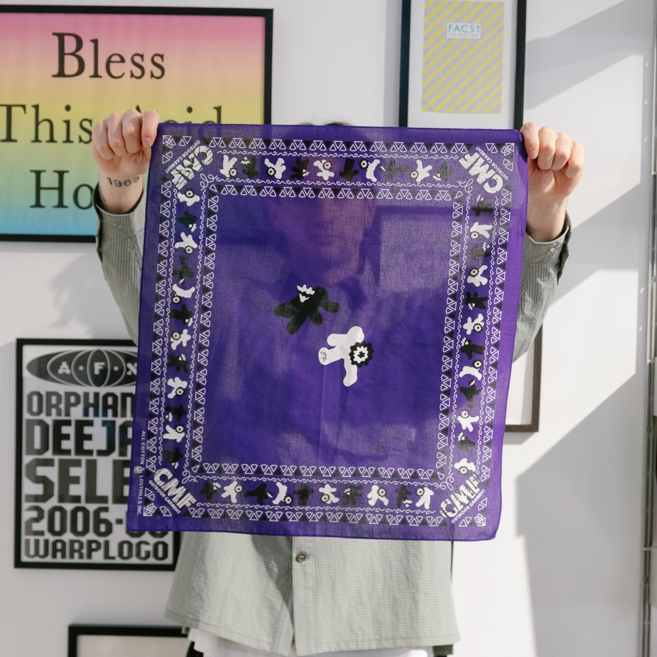 CMF Comfy Outdoor Garment Bandana - Purple