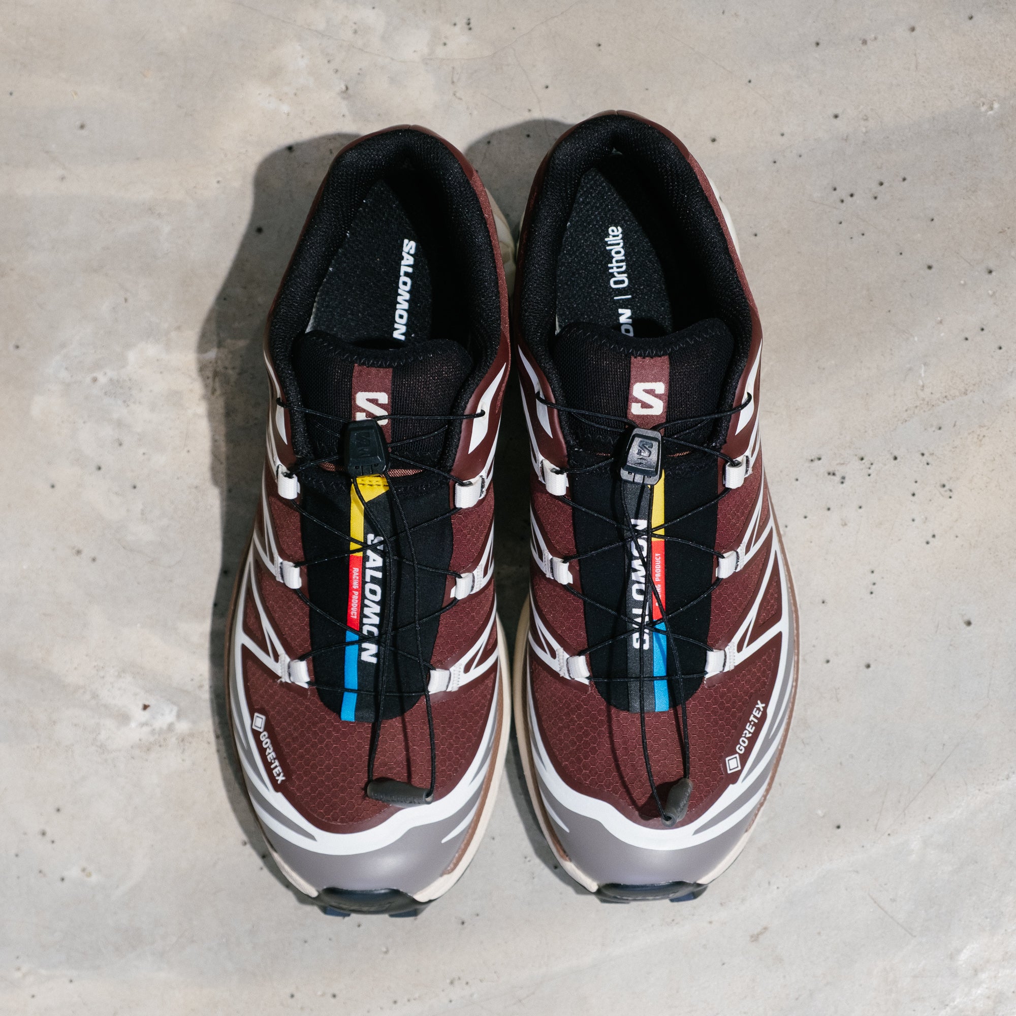 Salomon XT-6 GTX Shoes - Bitter Chocolate/Iron/Vanila
