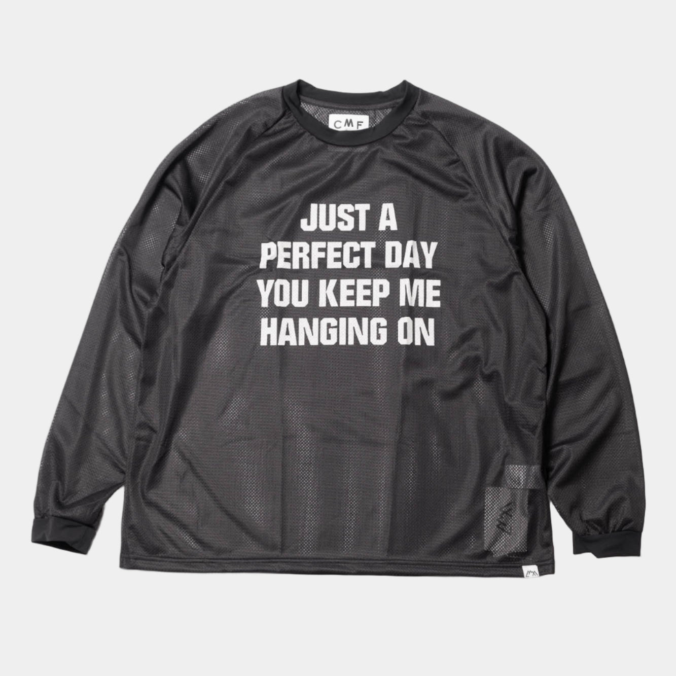 CMF Comfy Outdoor Garment Quick Dry Mesh LS Tee - Black