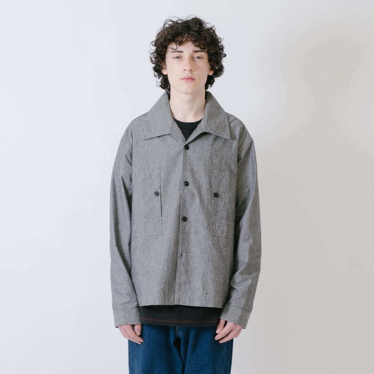 Nicholas Daley Workers Shirt - Black