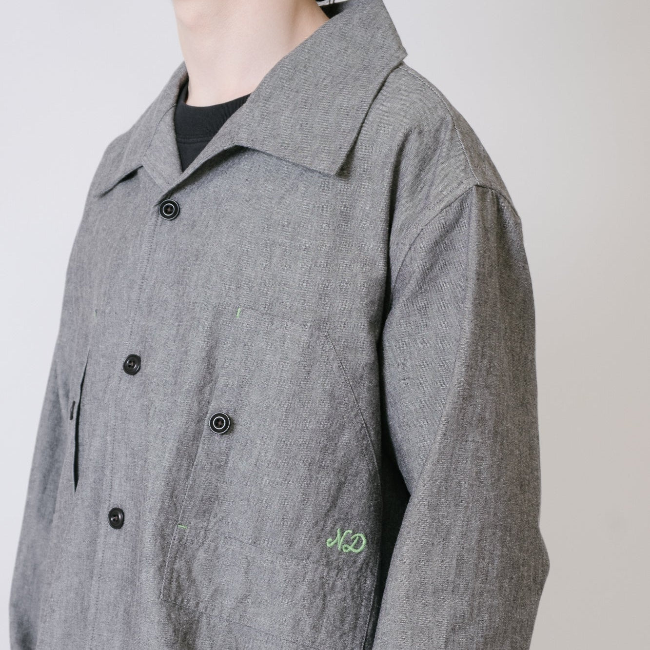 Nicholas Daley Workers Shirt - Black