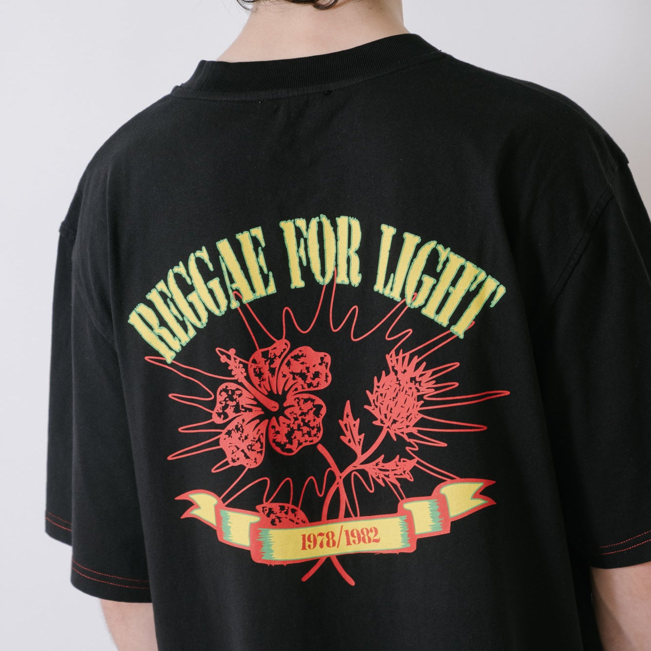 Nicholas Daley Hibiscus T-Shirt - Black