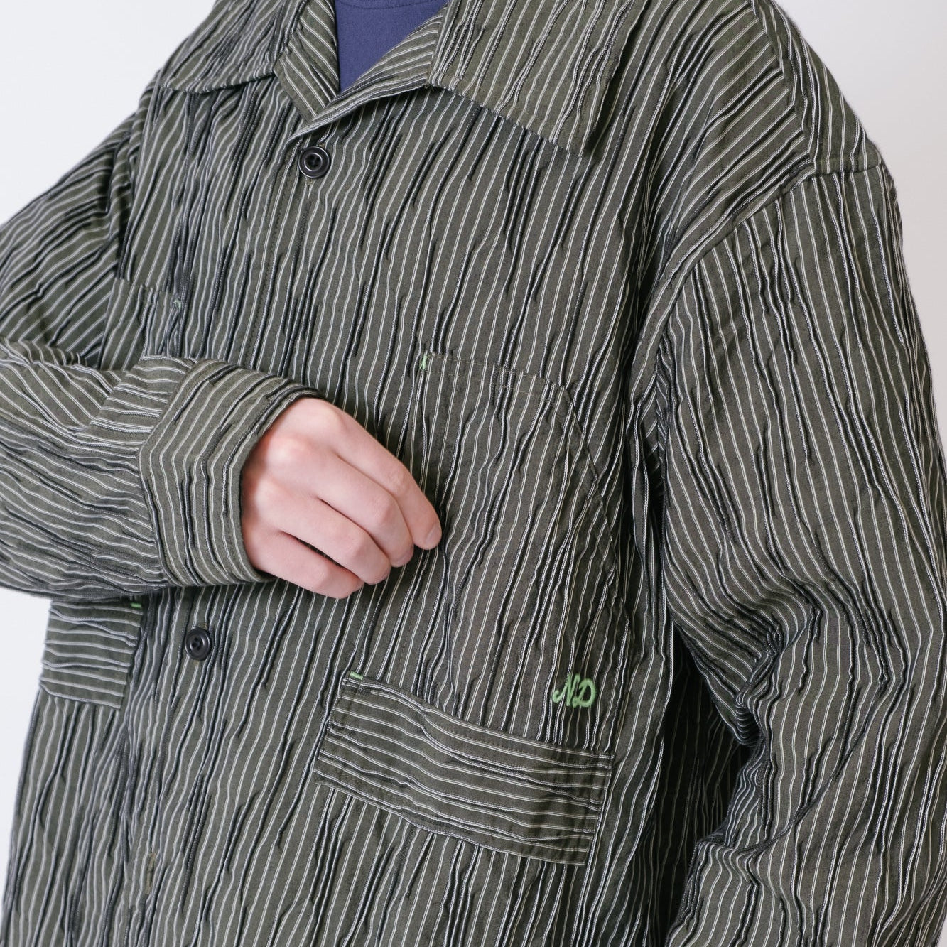 Nicholas Daley Workers Shirt - Green