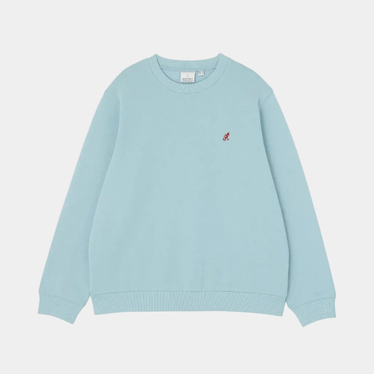 Gramicci One Point Crew Sweatshirt - Stone Blue