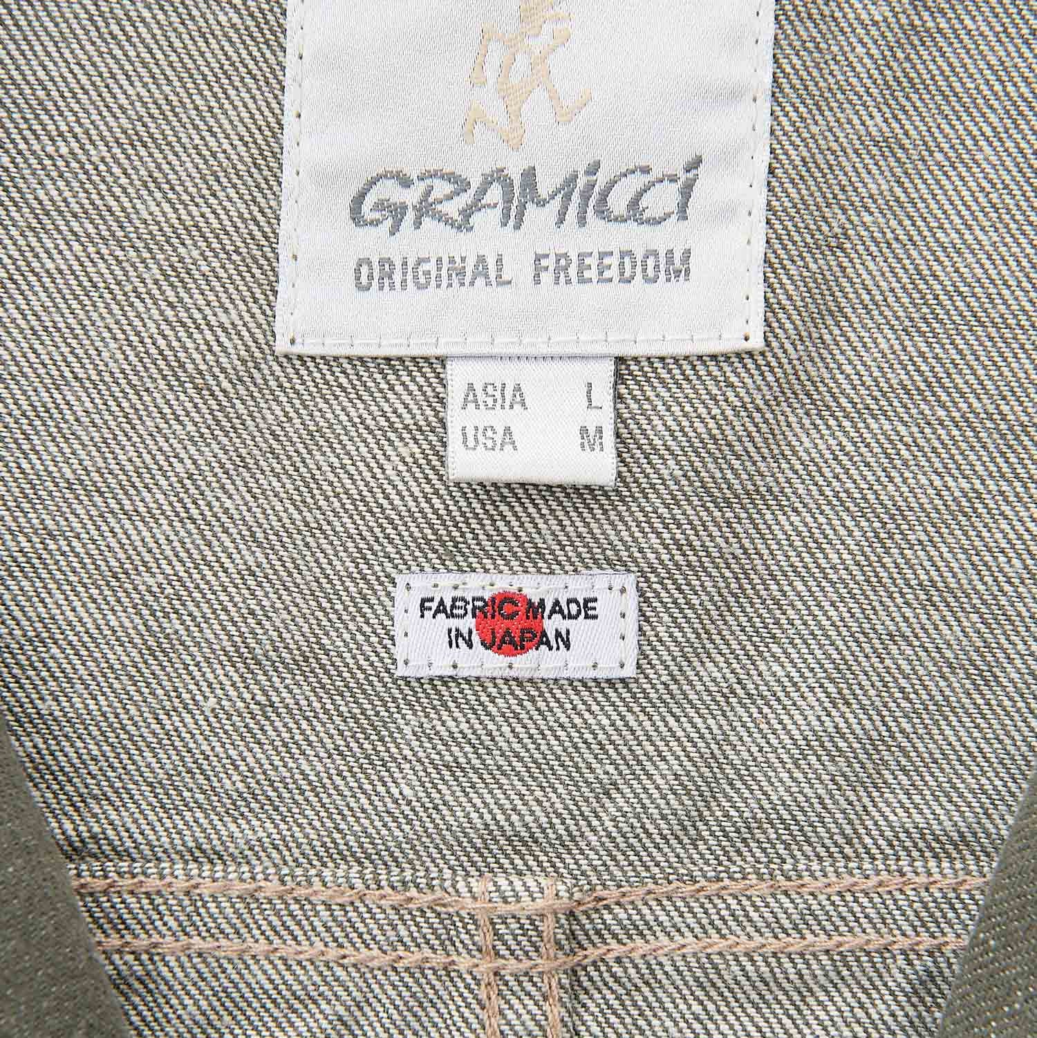 Gramicci Japanese Slub Denim Jacket - Dark Sage