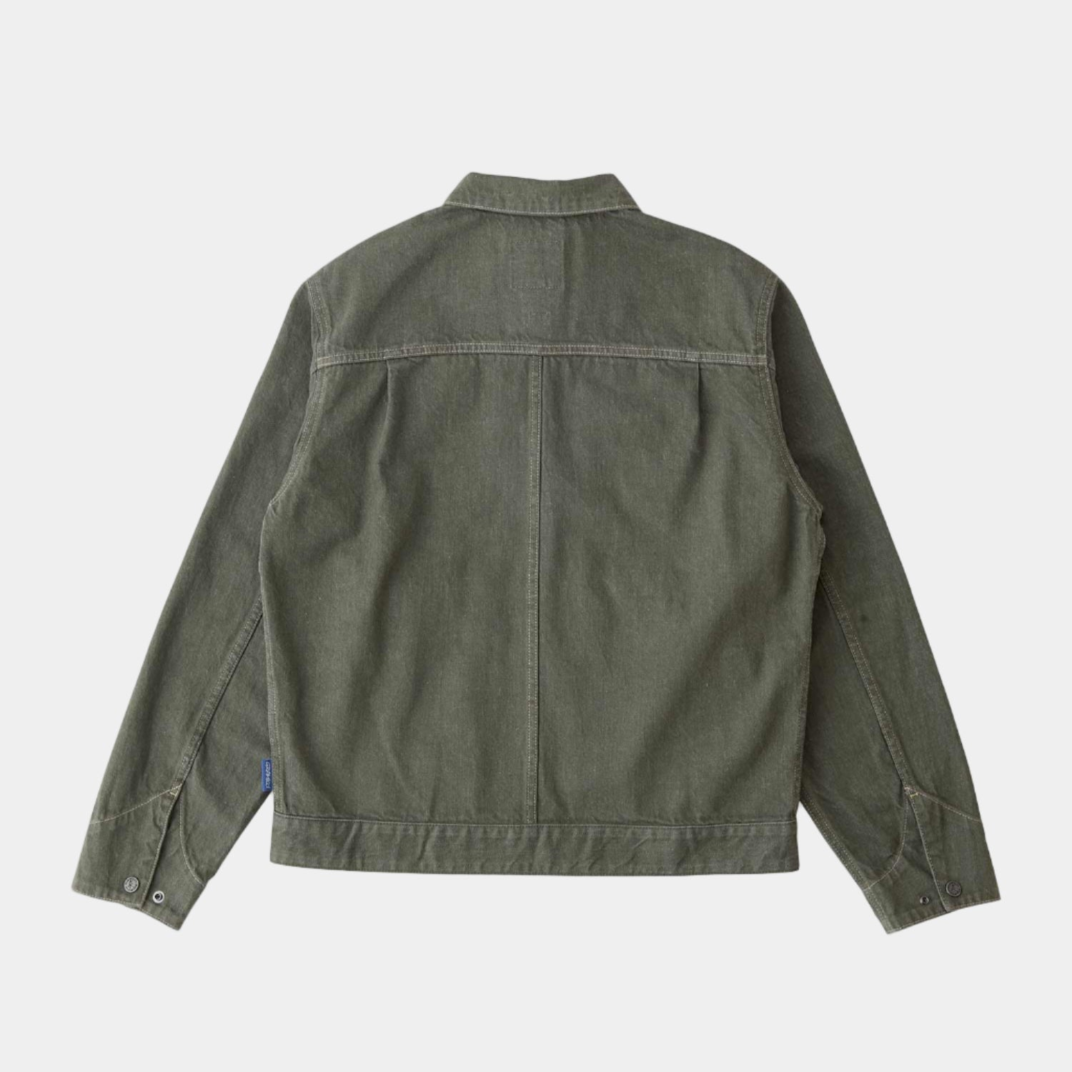 Gramicci Japanese Slub Denim Jacket - Dark Sage
