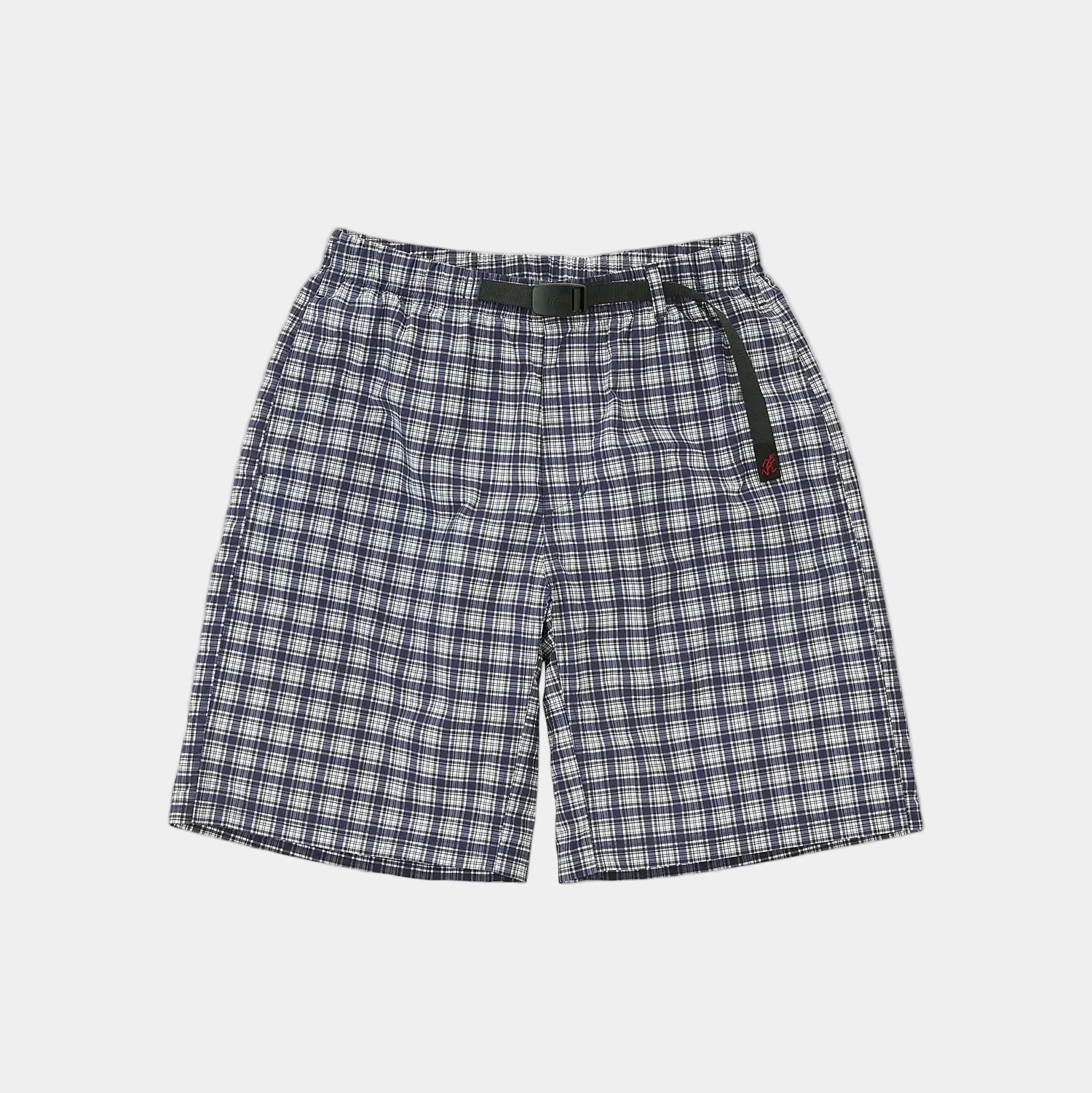 Gramicci Checkered Shell Short - Navy Check