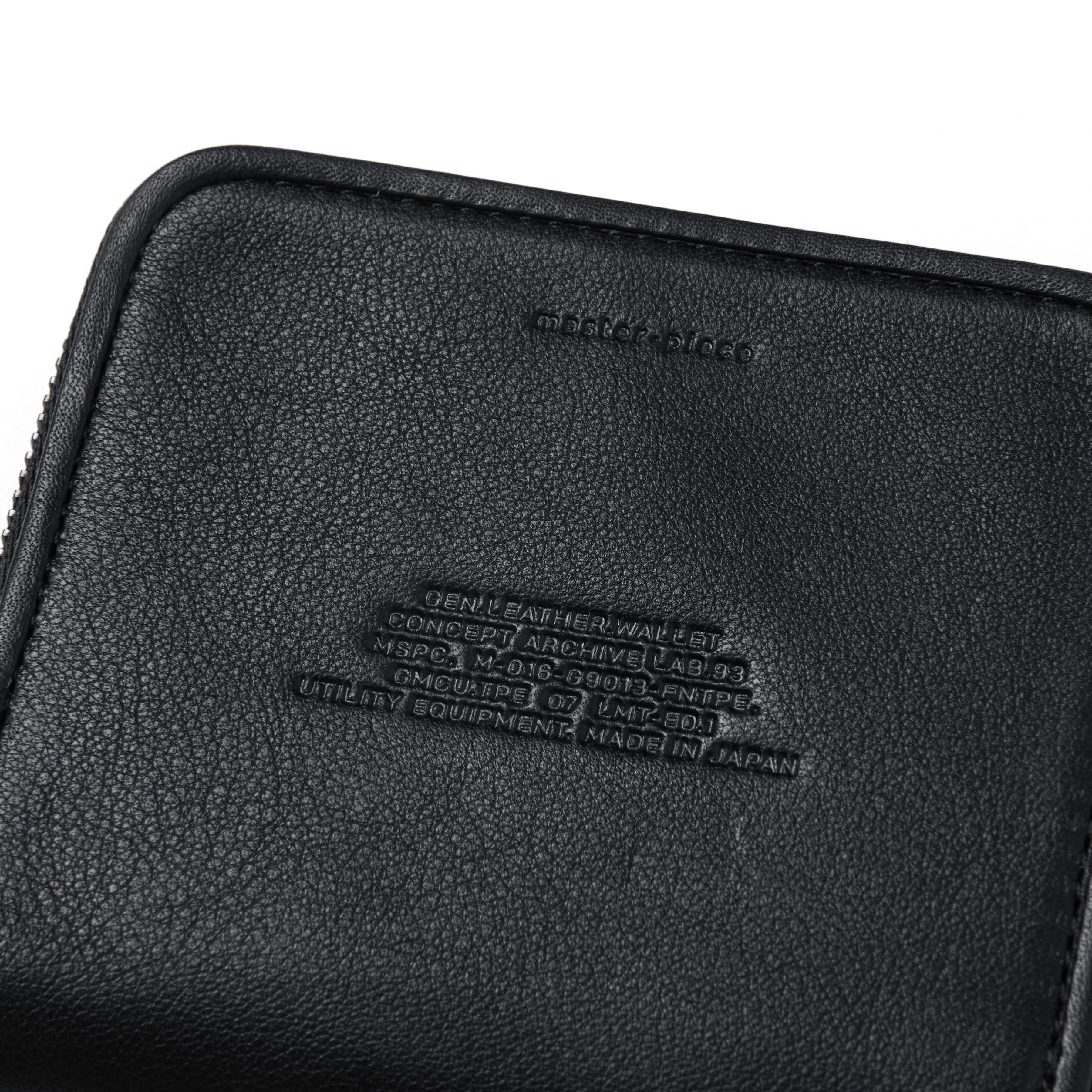 GOOPiMADE x Master-piece GMaster-03 G-Logo Leather Fond Wallet - Black