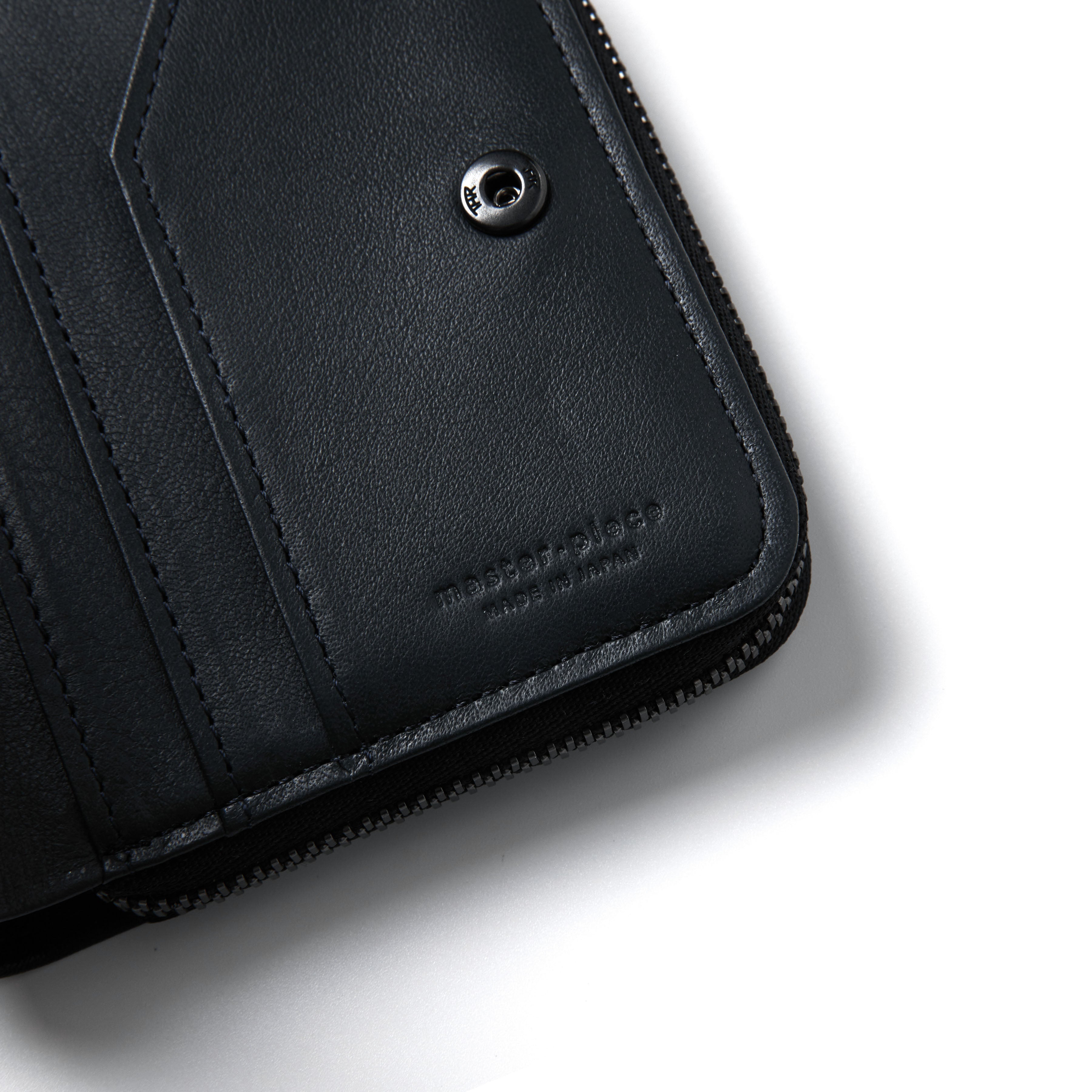 GOOPiMADE x Master-piece GMaster-03 G-Logo Leather Fond Wallet - Black