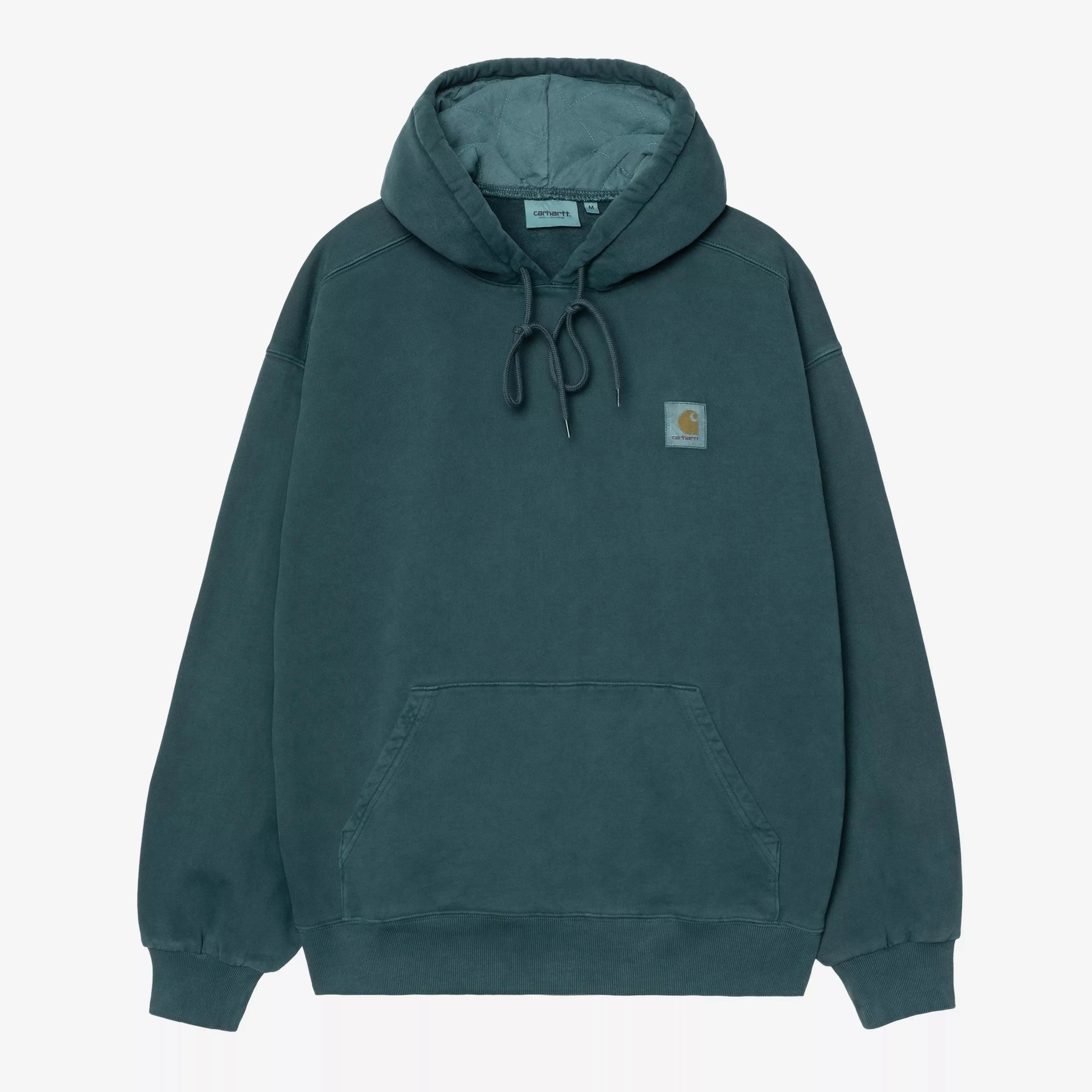 Carhartt WIP Hooded Vista Sweat - Deep Lagoon Garment Dyed