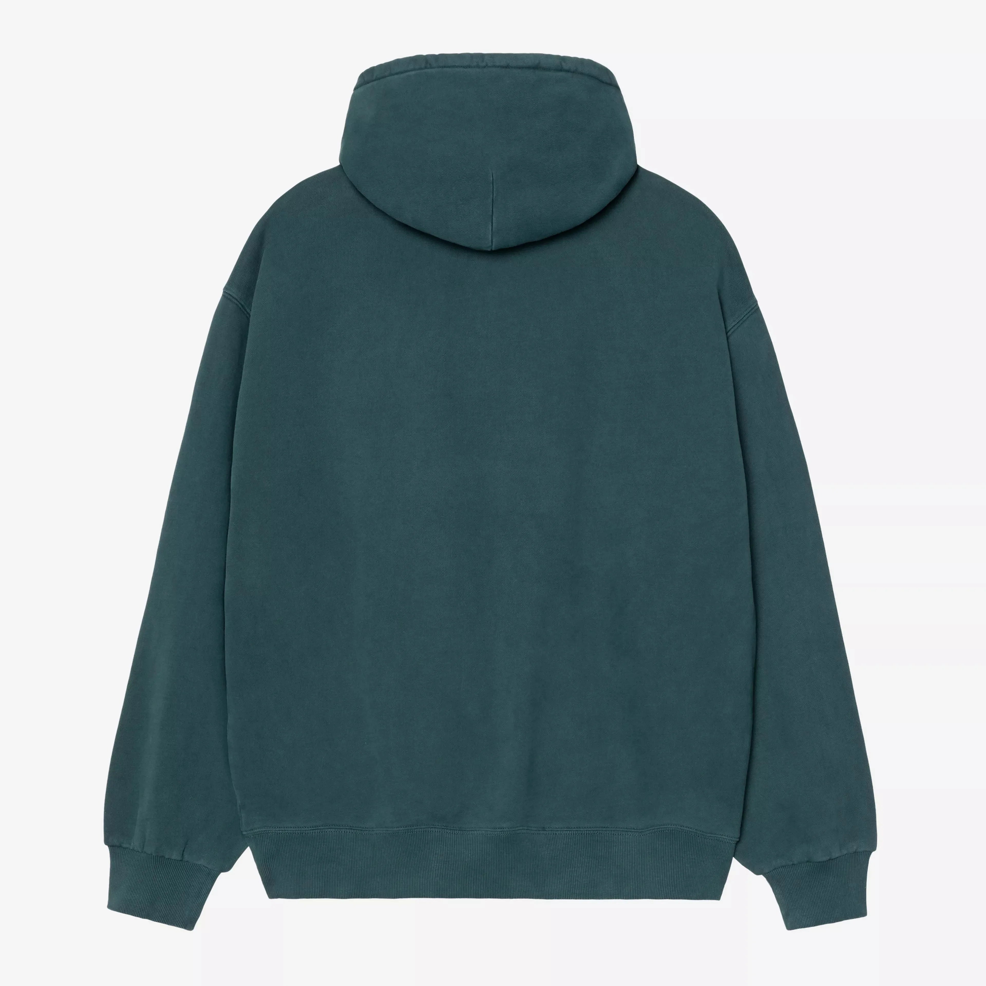 Carhartt WIP Hooded Vista Sweat - Deep Lagoon Garment Dyed