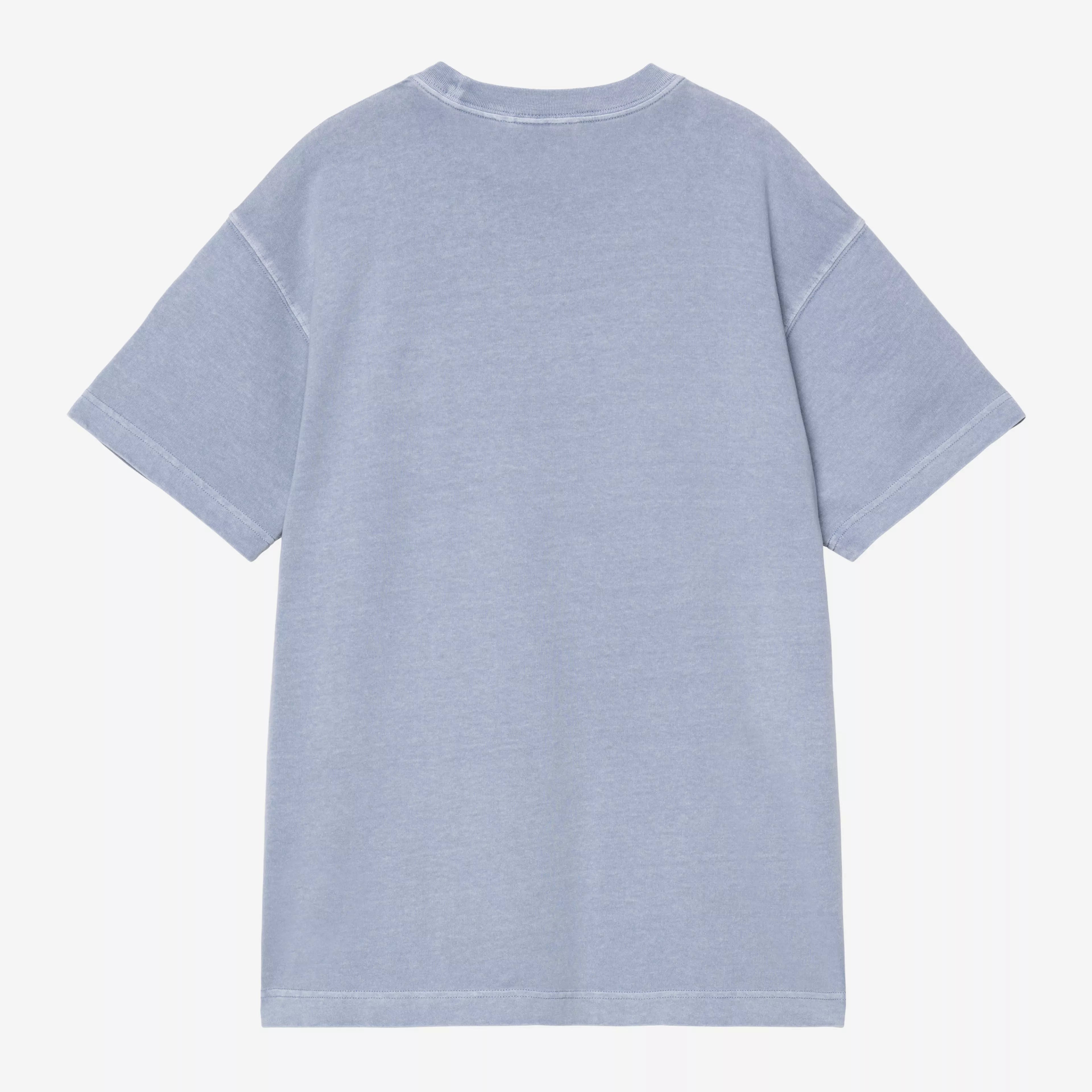 Carhartt WIP Nelson T-Shirt - Gentle Blue Garment Dyed