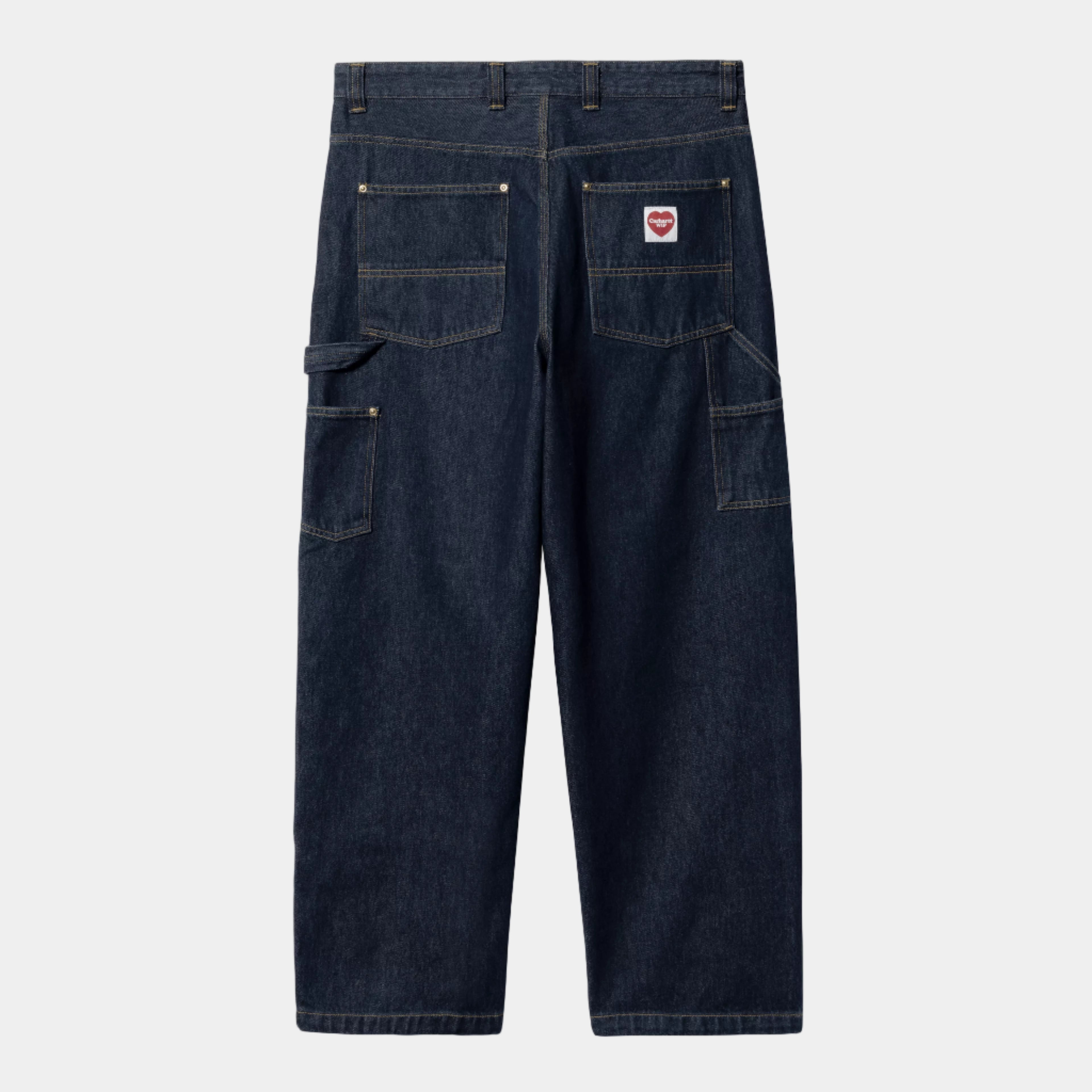 Carhartt WIP Nash Double Knee Pant - Blue Rinsed