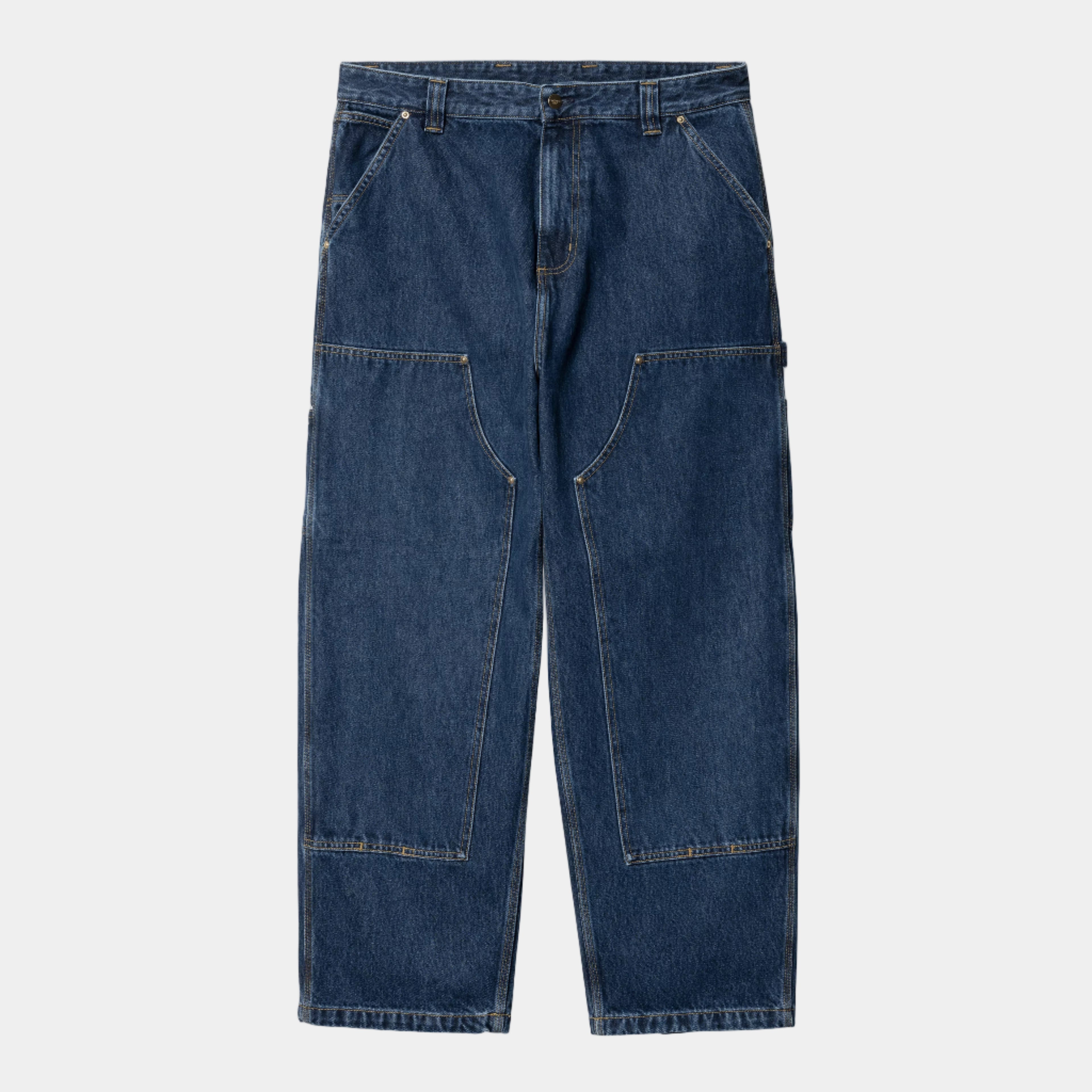 Carhartt WIP Nash Double Knee Pant - Blue Stone Washed
