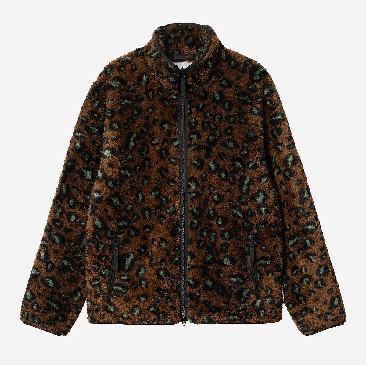 Carhartt WIP Jebson Sweat Jacket - Tamarind/Black Camo Leo