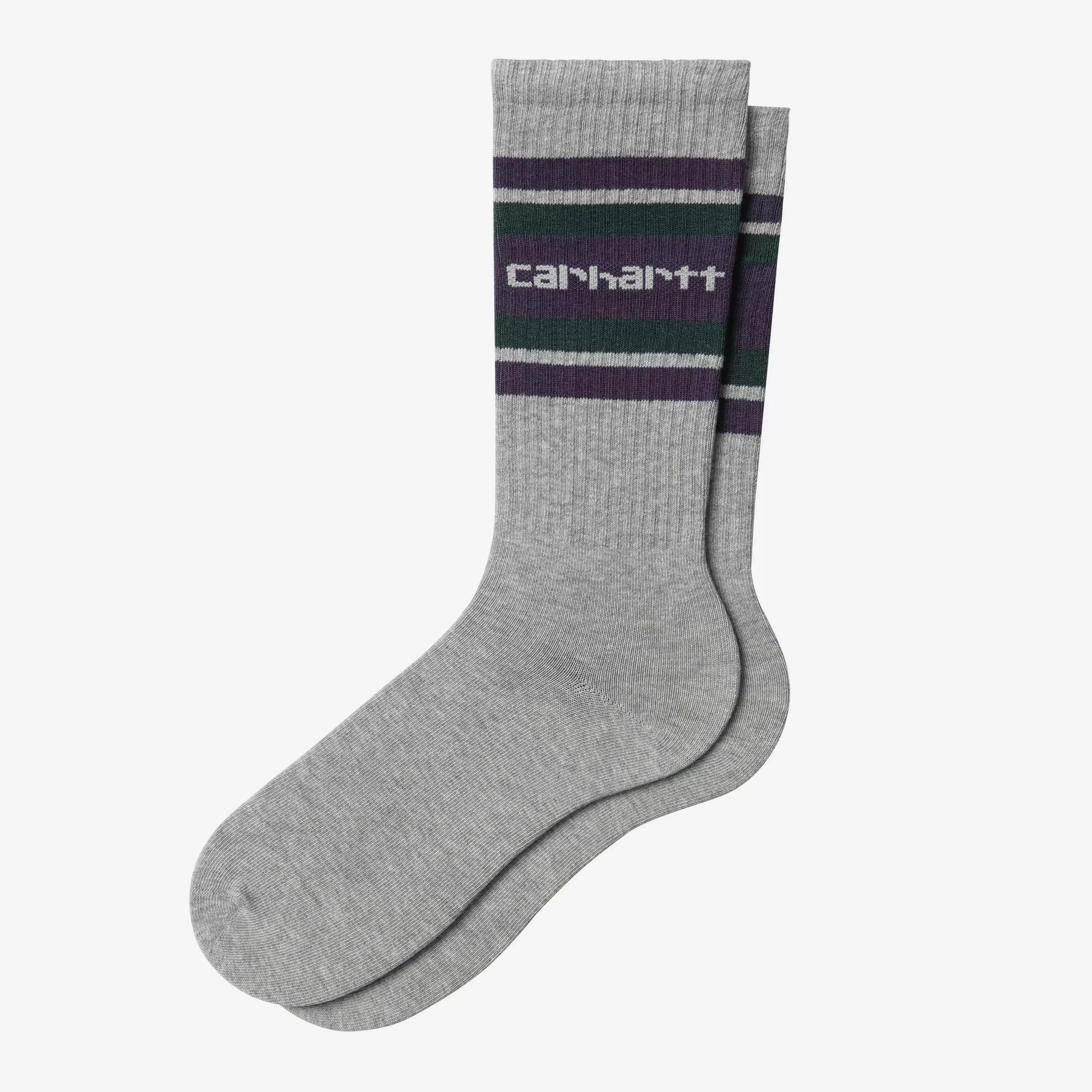 Carhartt WIP Connors Socks - Grey Heather/Lakers/Dark Fir