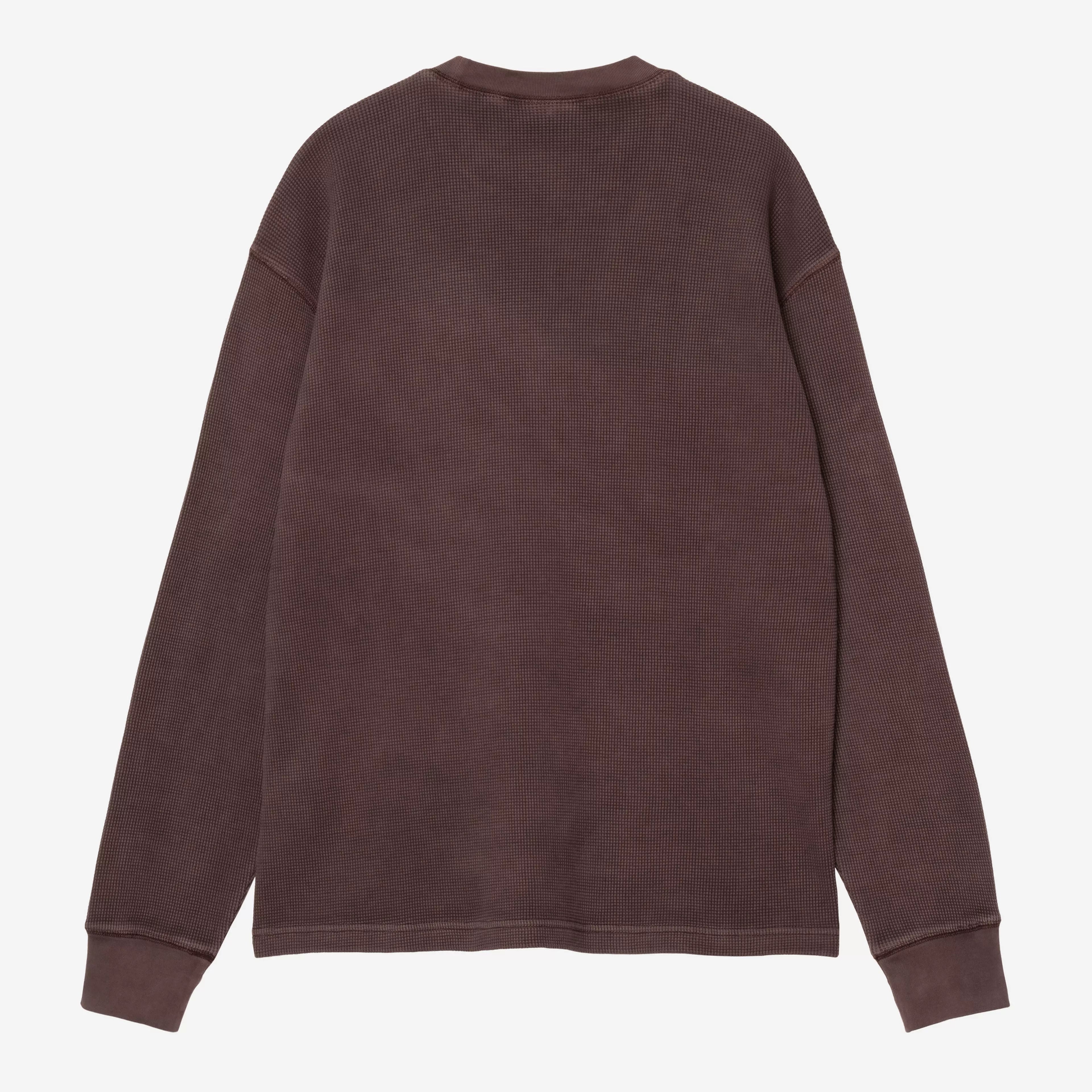 Carhartt WIP L/S Vista Waffle T-Shirt - Palisander