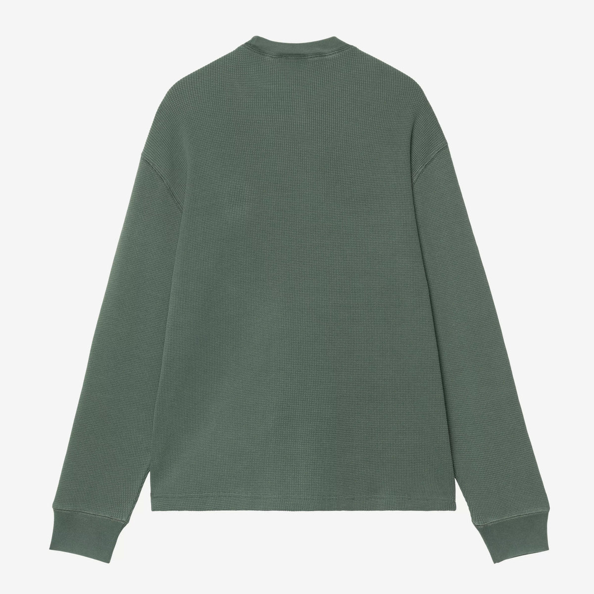 Carhartt WIP L/S Vista Waffle T-Shirt - Dark Scarab