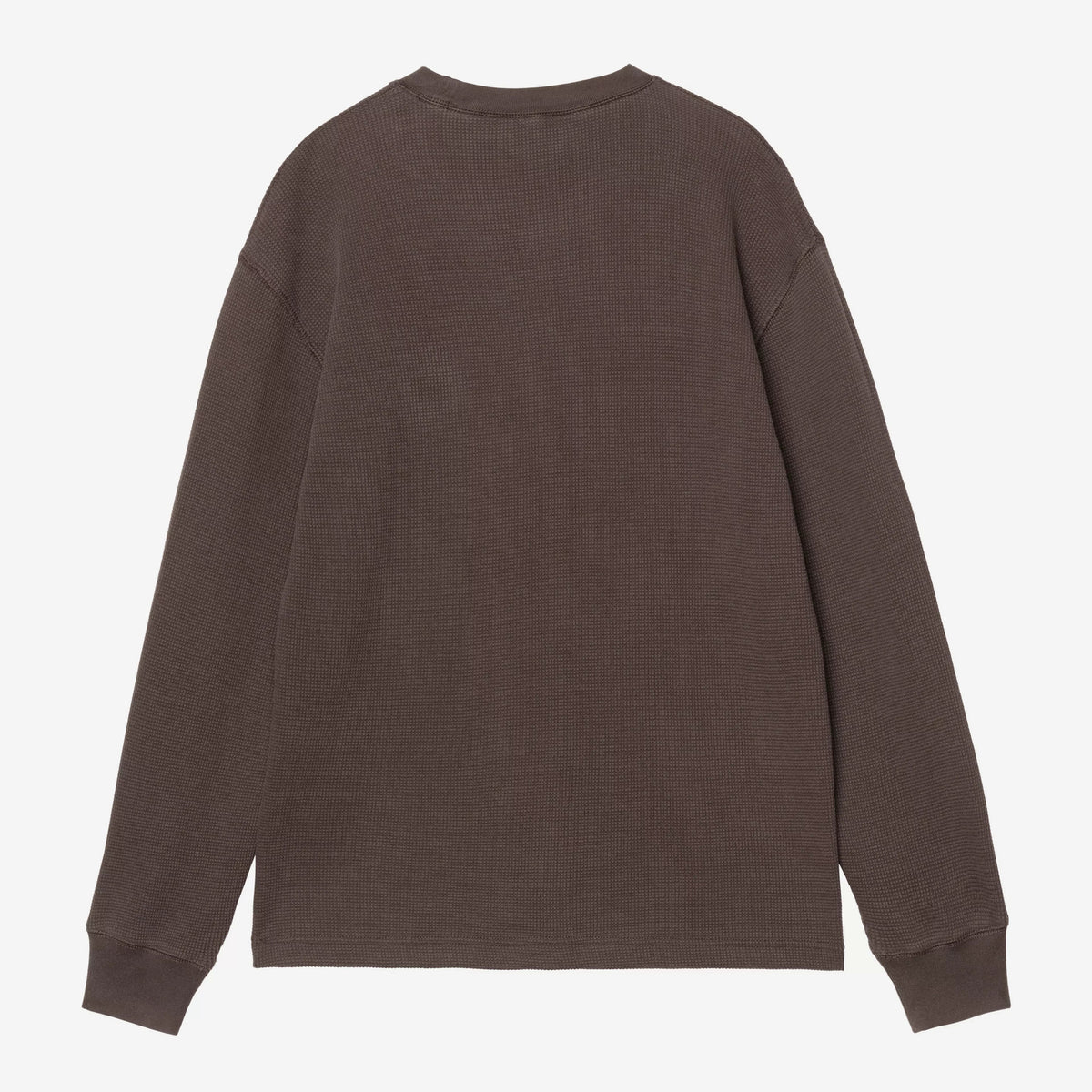 Carhartt WIP L/S Vista Waffle T-Shirt - Tobacco