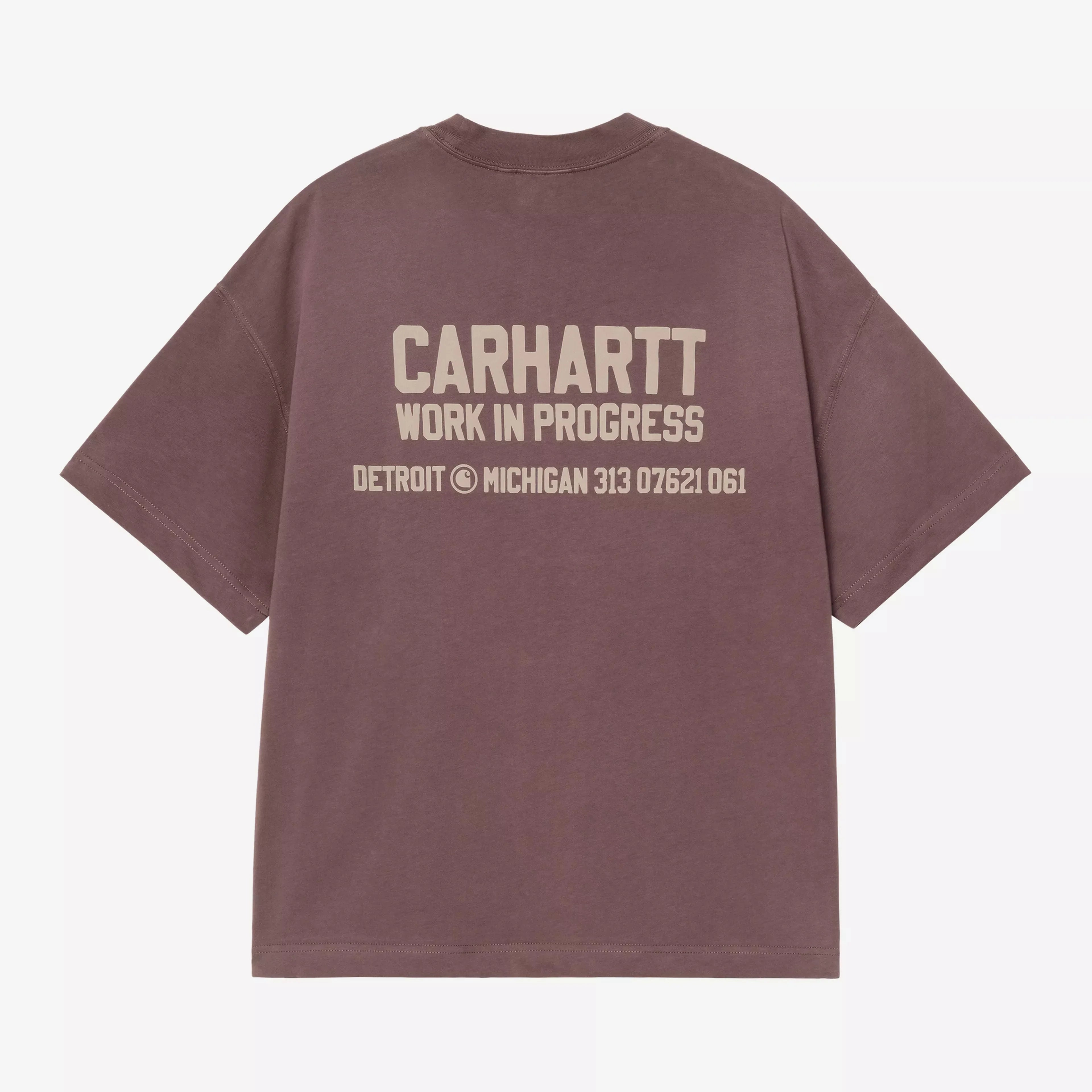 Carhartt WIP S/S Distance T-Shirt - Palisander Stone Dyed