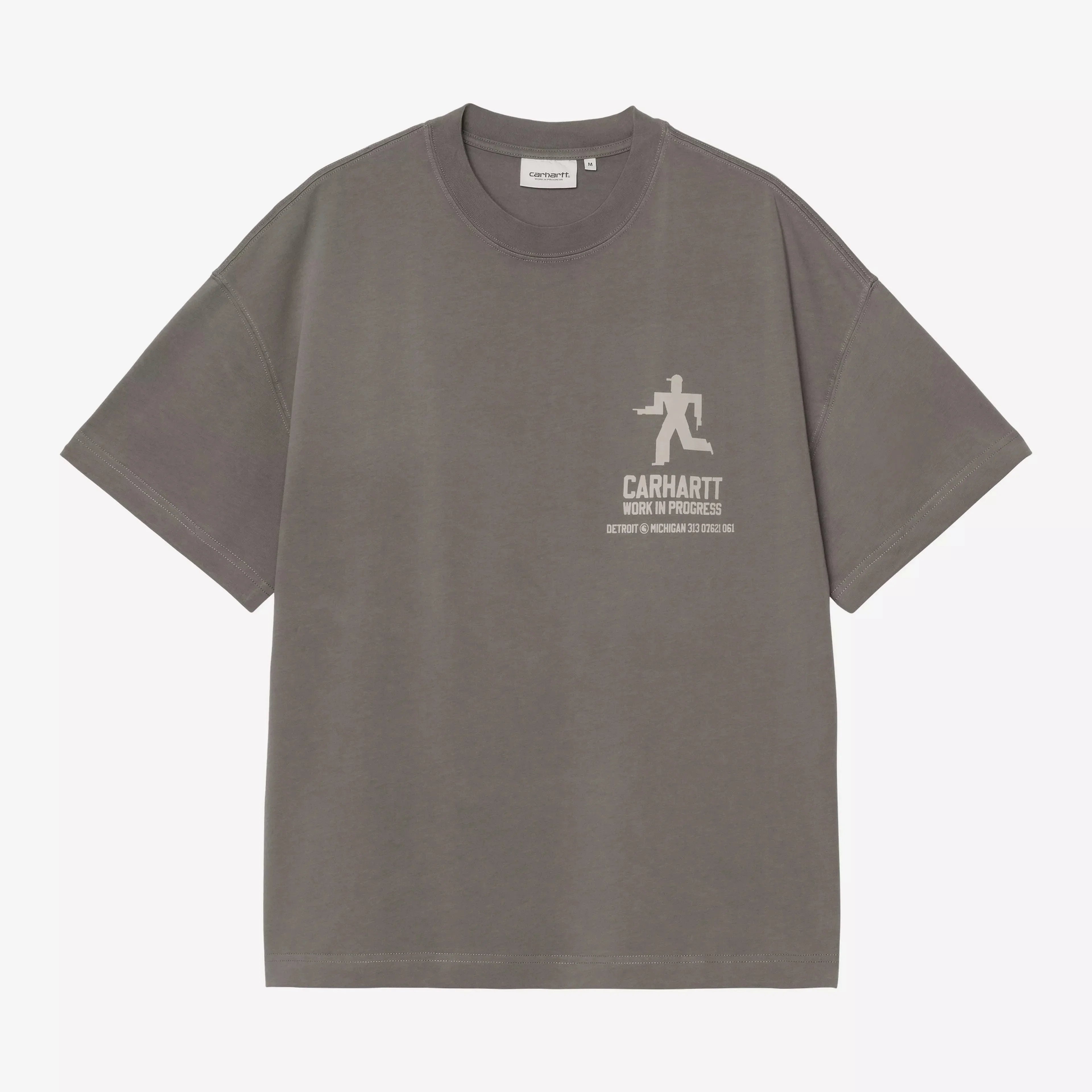 Carhartt WIP S/S Distance T-Shirt - Graphite Stone Dyed
