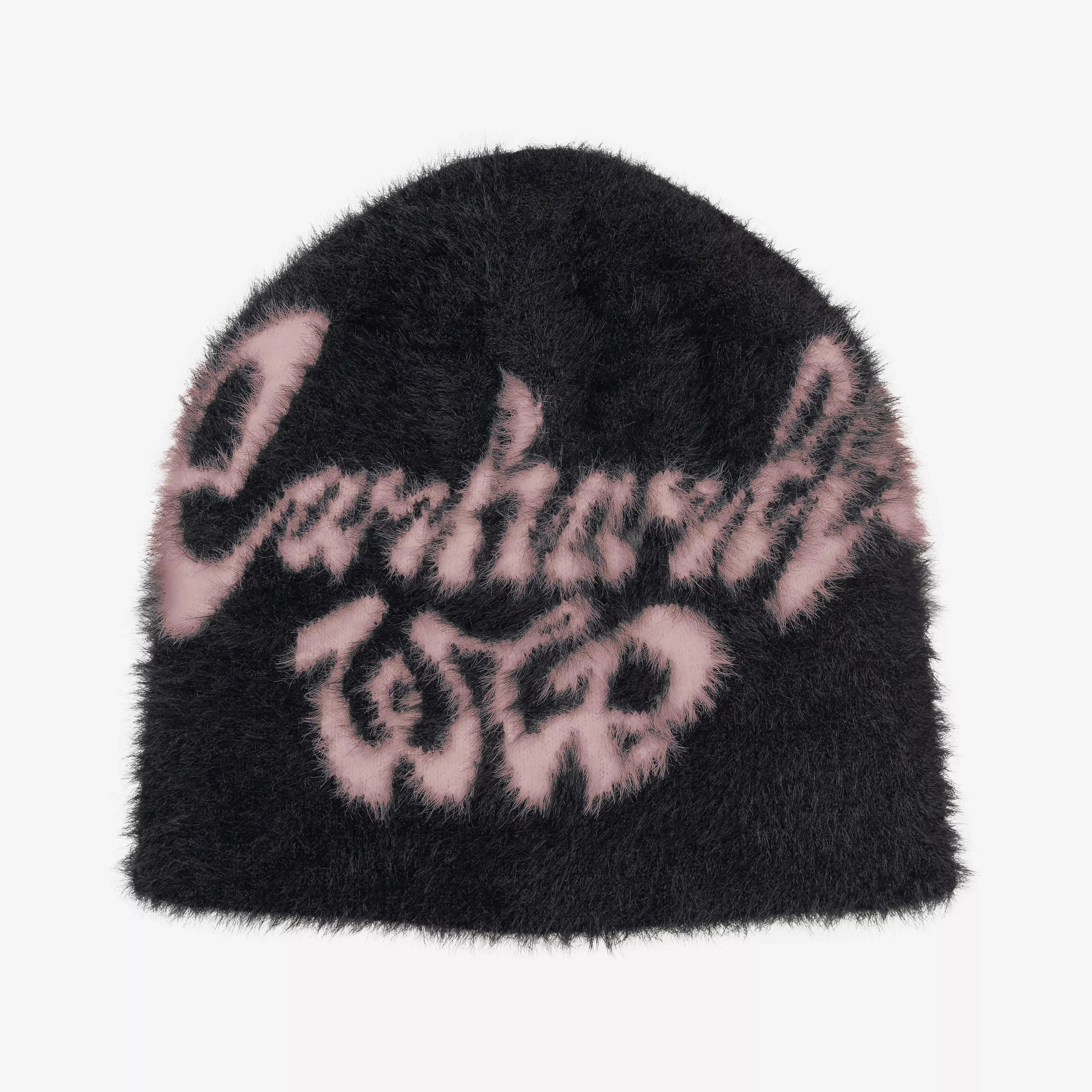 Carhartt WIP Chedda Beanie - Black/Glassy Pink