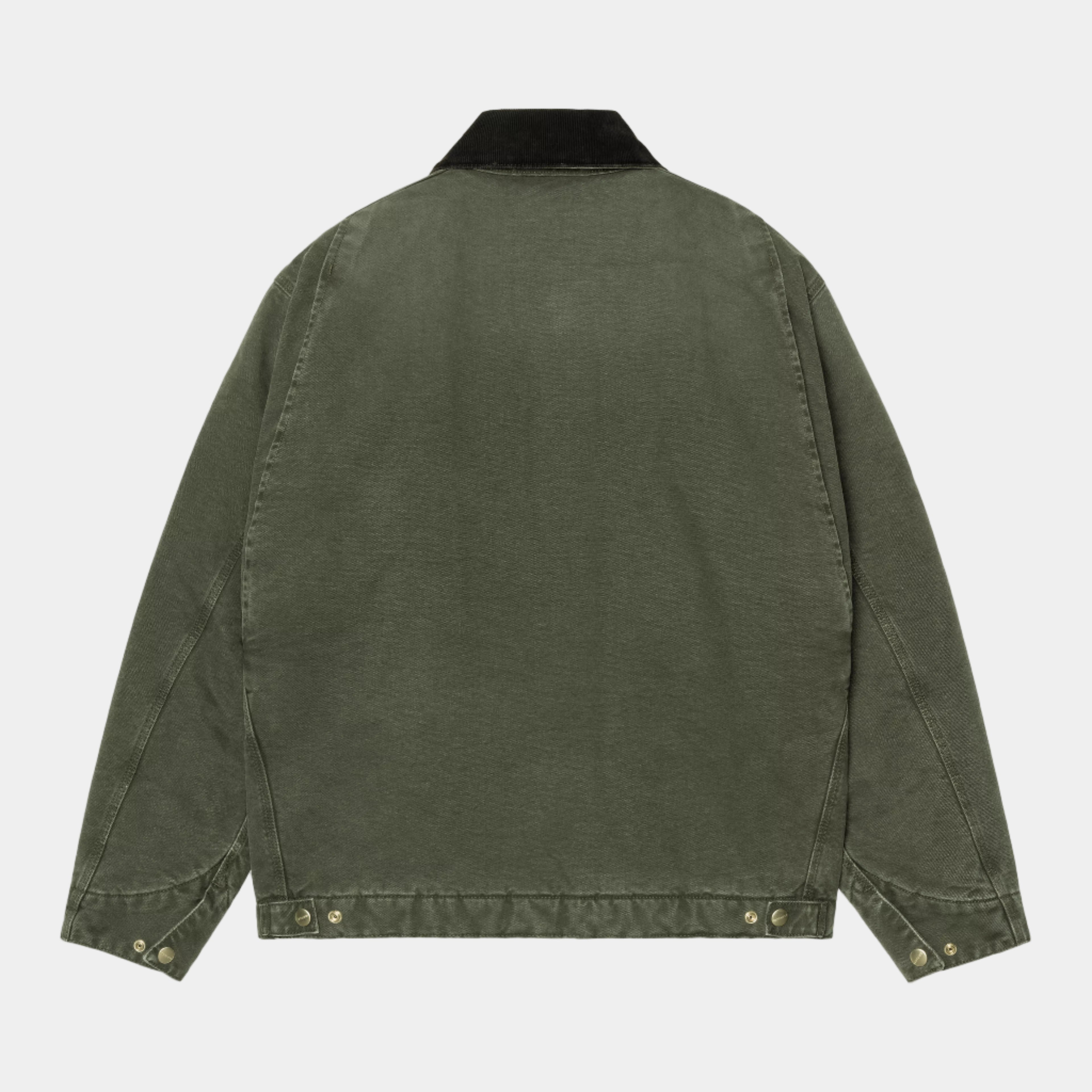 Carhartt WIP OG Detroit Jacket (Winter) - Olive/Black Stone Canvas