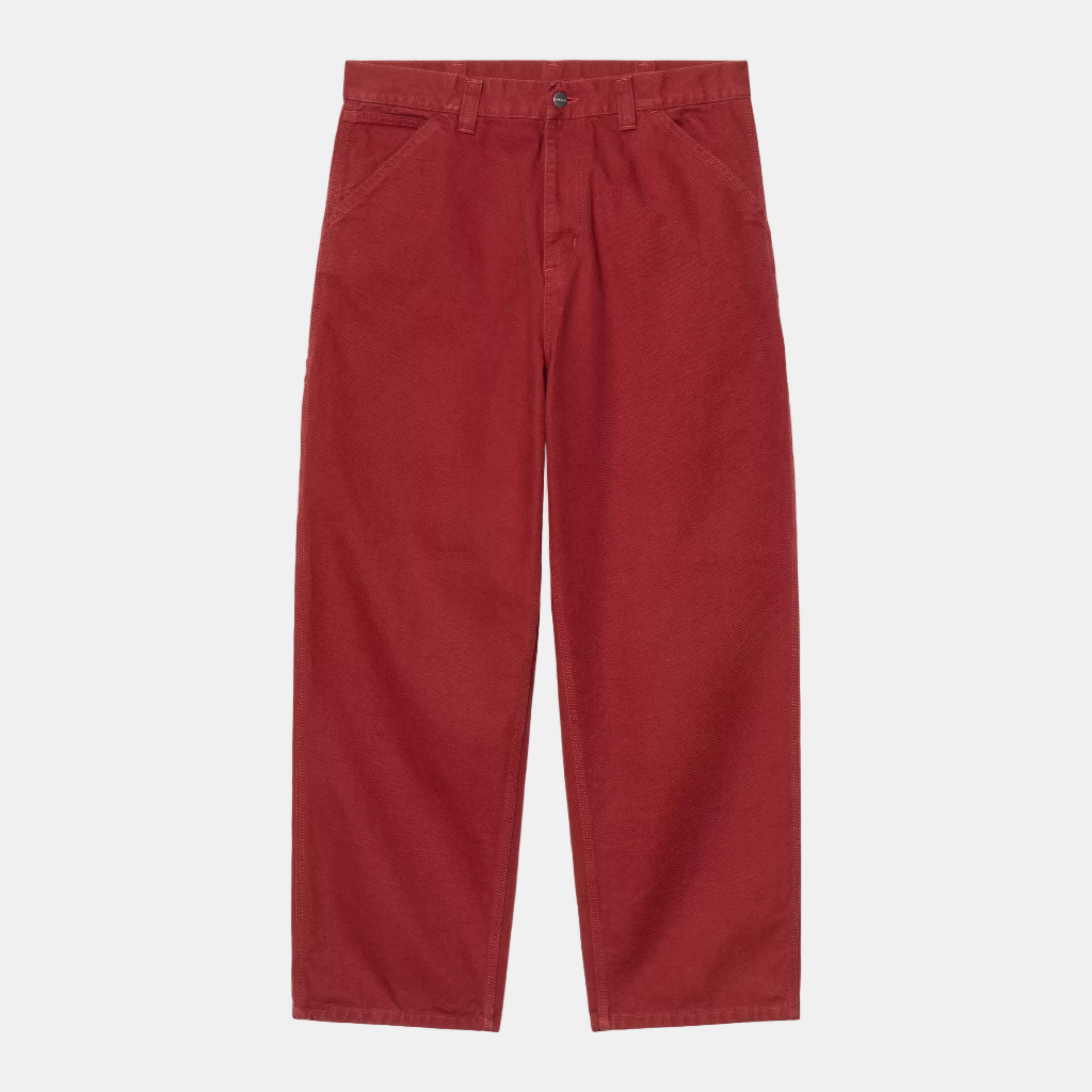 Carhartt WIP OG Single Knee Pant - Scarlet Stone Washed