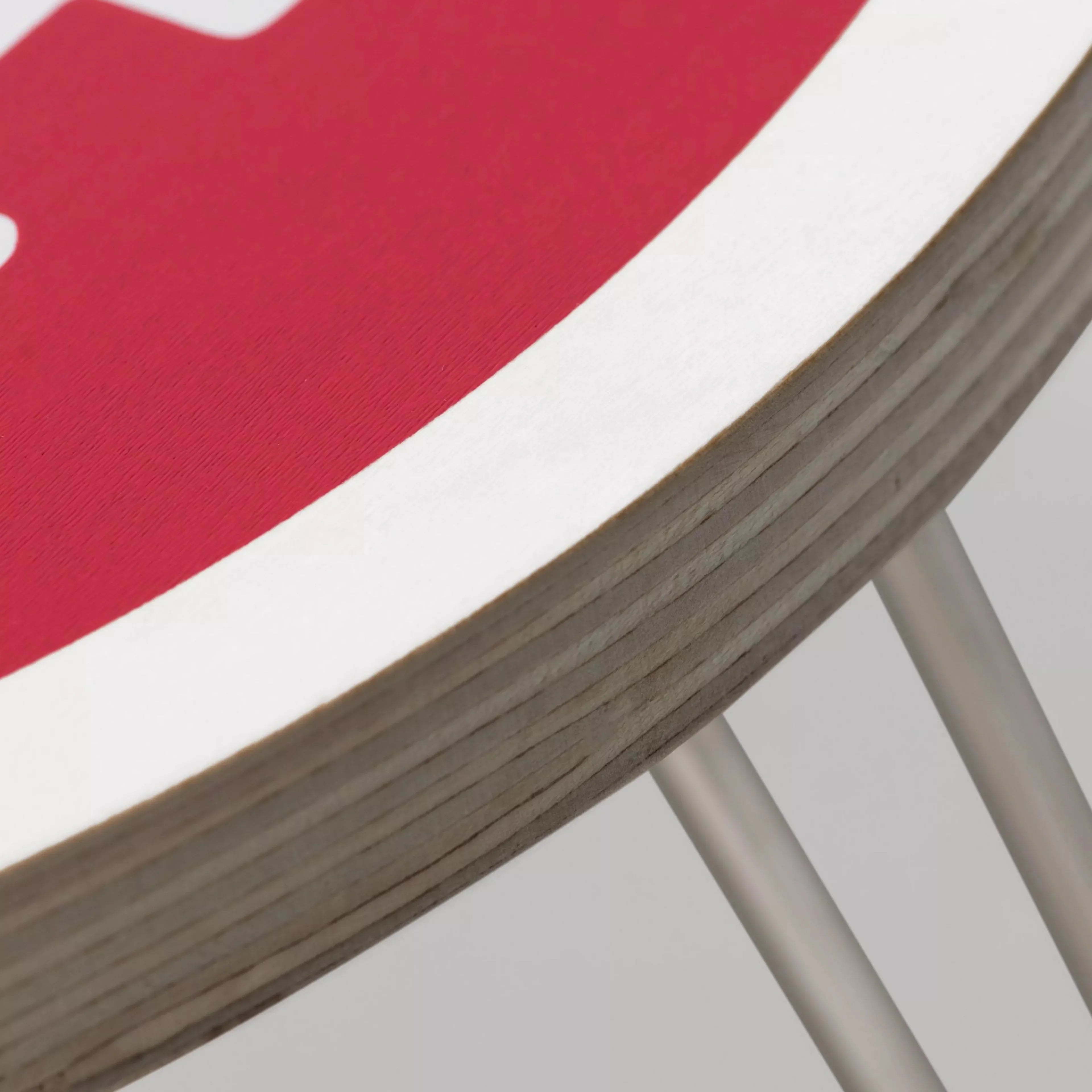 Carhartt WIP Heart Folding Table - Scarlet/White
