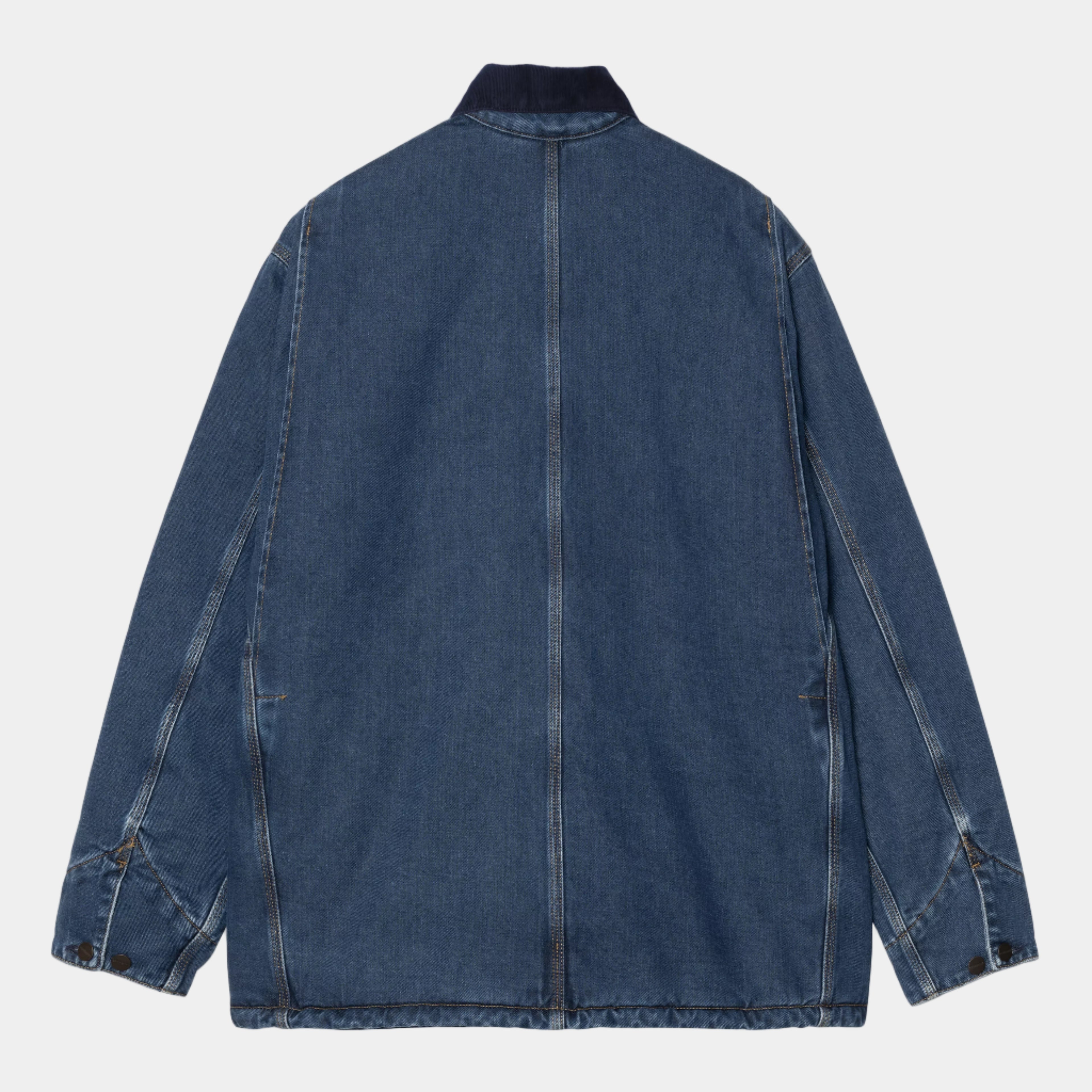 Carhartt WIP OG Chore Coat - Blue/Dark Navy Stone Washed