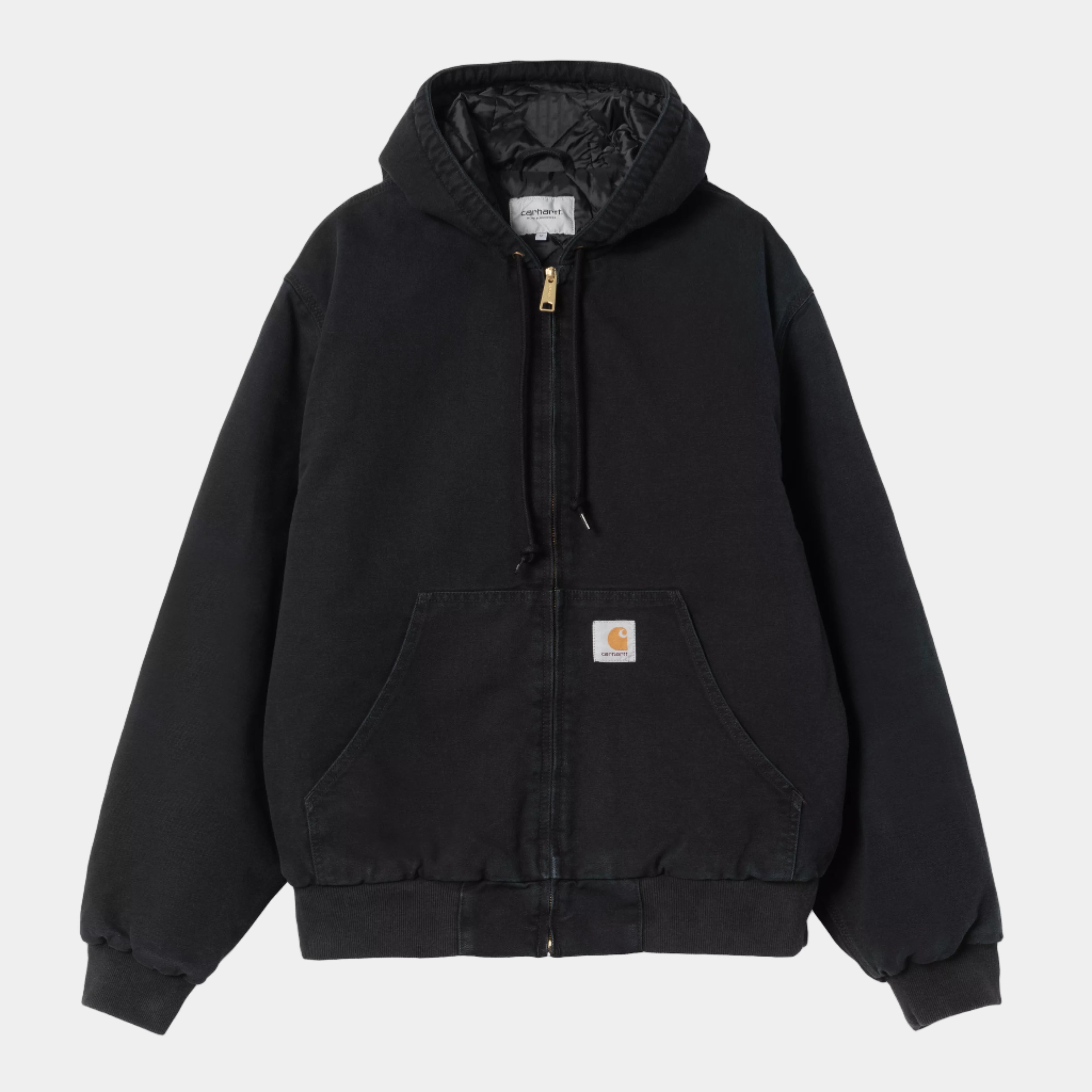 Carhartt WIP OG Active Jacket (Winter) - Black Stone Canvas