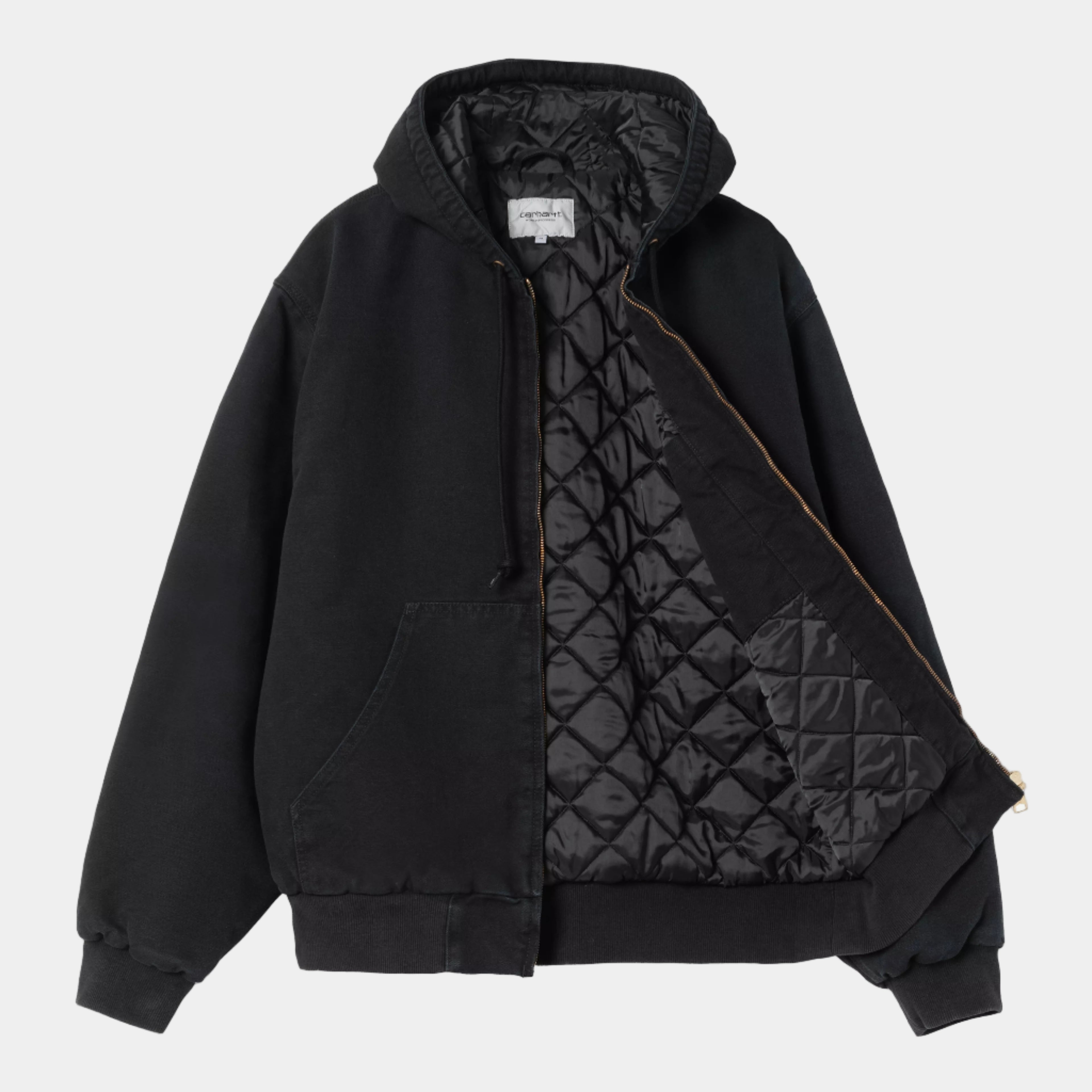 Carhartt WIP OG Active Jacket (Winter) - Black Stone Canvas