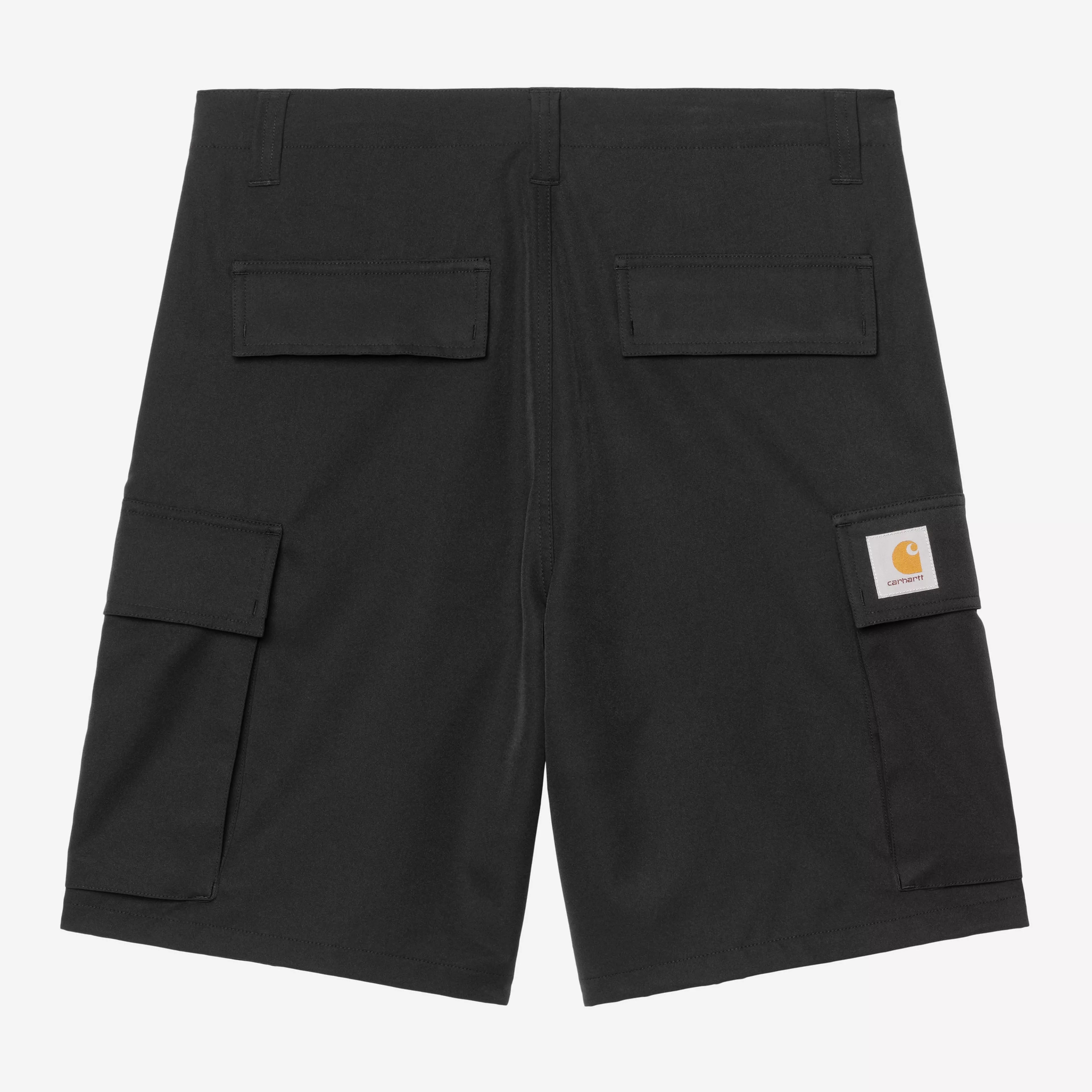 Carhartt WIP Kade Cargo Short - Black Stone Washed