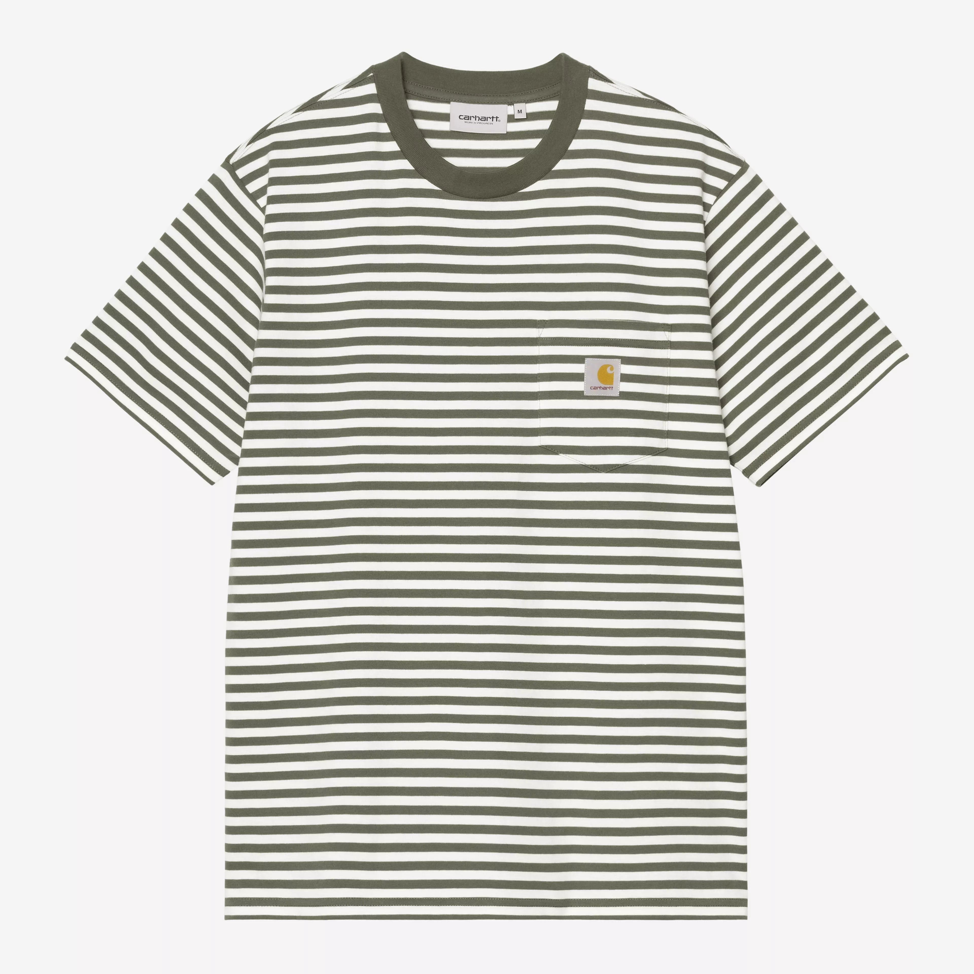 Carhartt WIP Ezra Pocket T-Shirt - Leaf/Wax