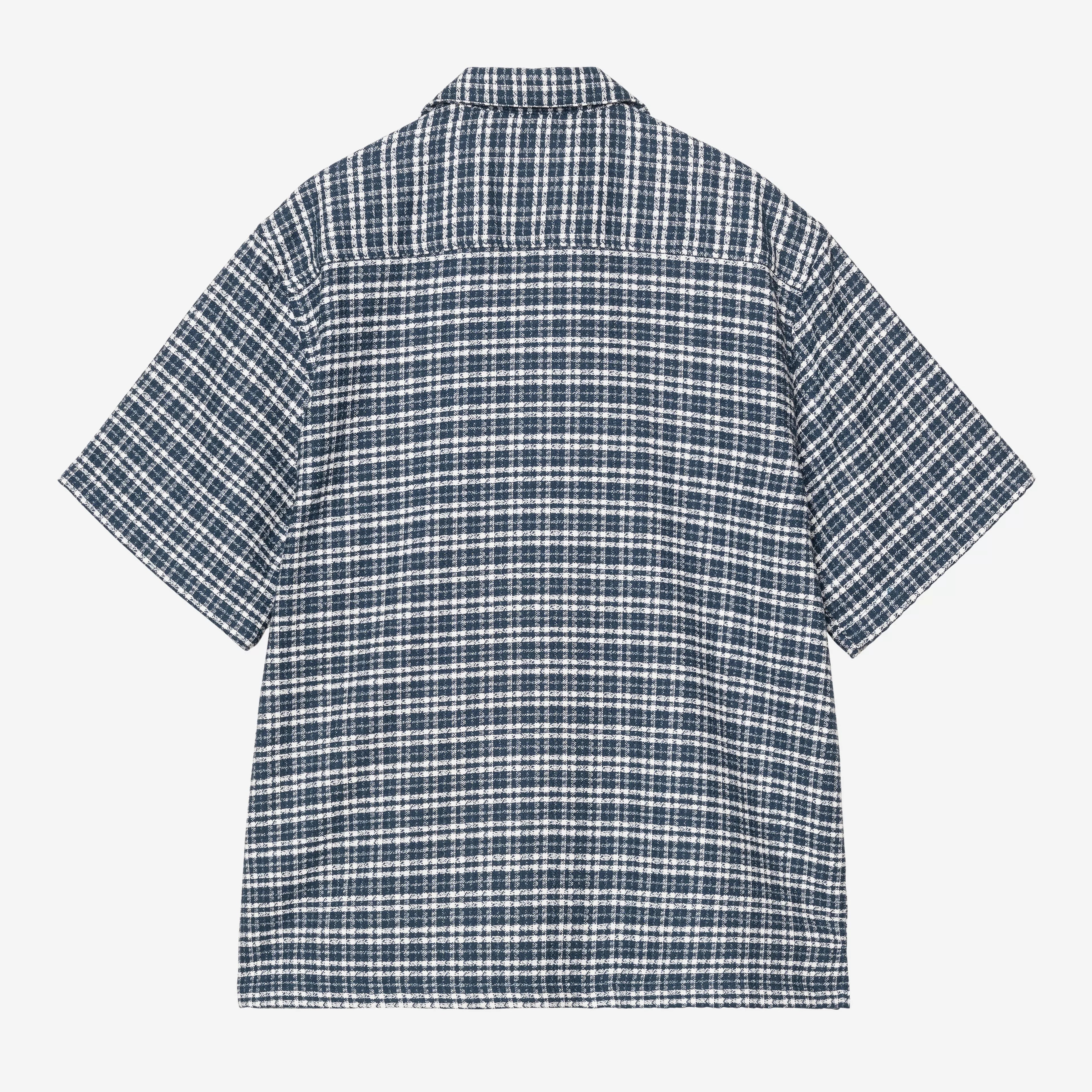 Carhartt WIP S/S Kander Shirt - Kander Check/Blue River