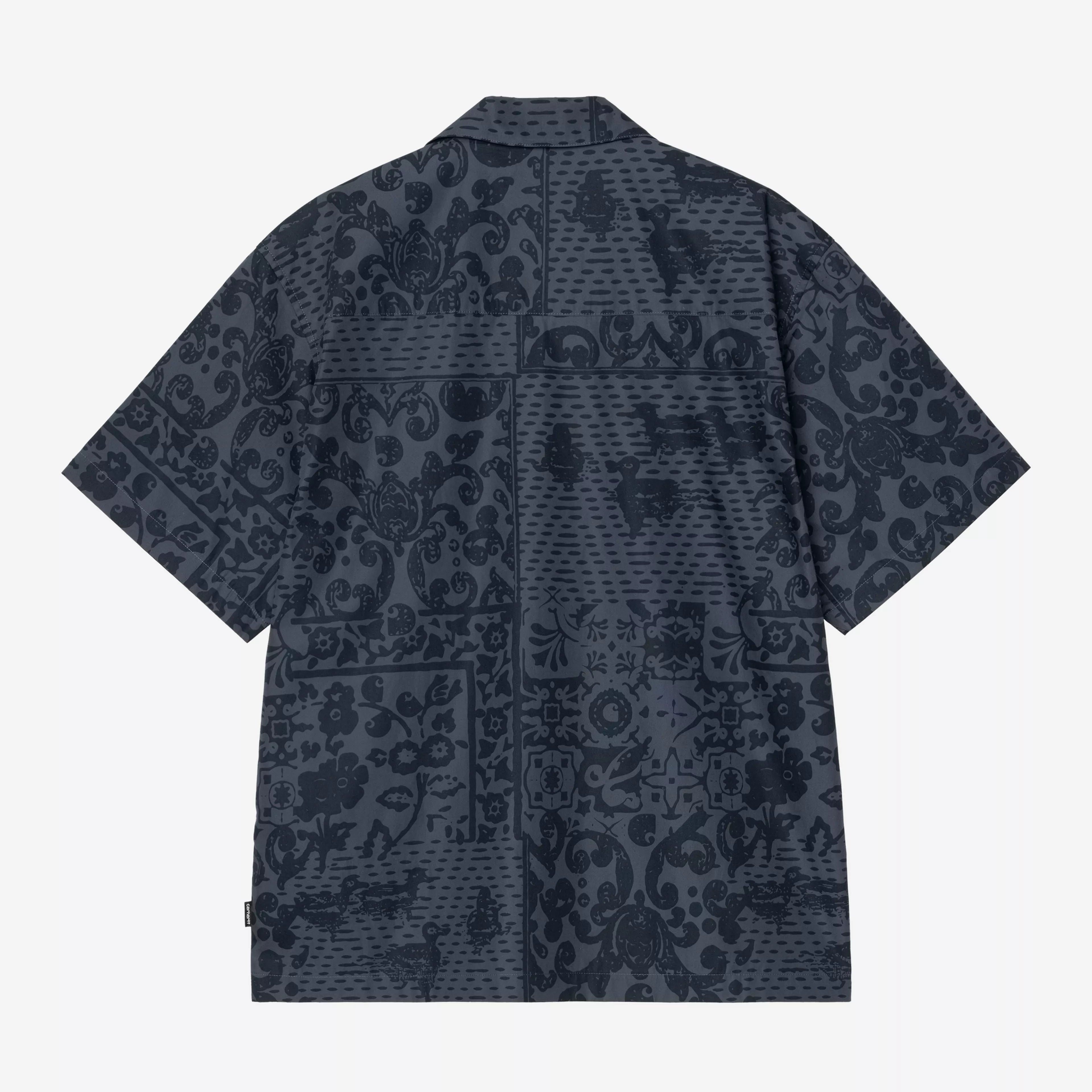 Carhartt WIP S/S Vestige Shirt - Vestige/Blue