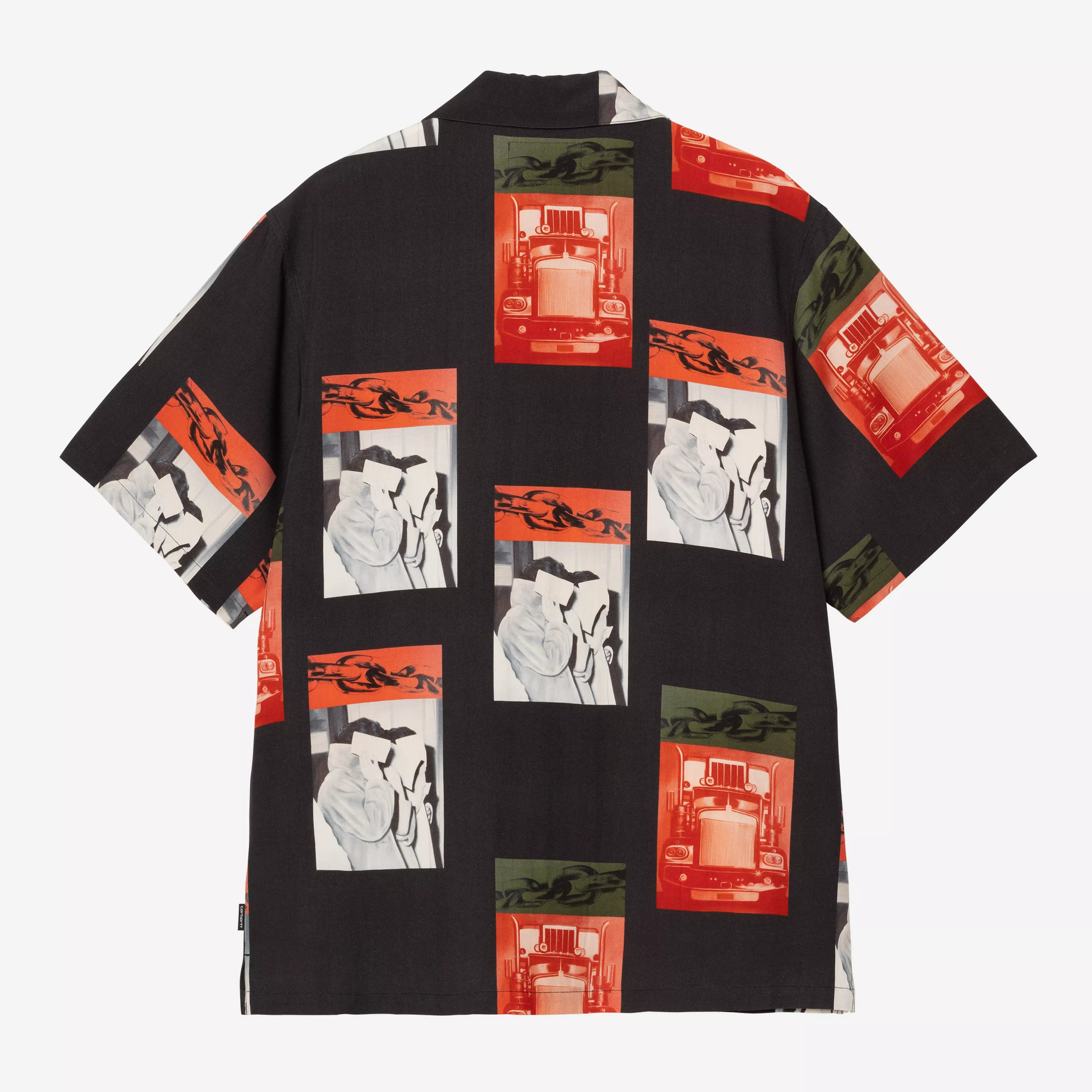 Carhartt WIP S/S Sean Hamilton Shirt - Sean Hamilton/Black