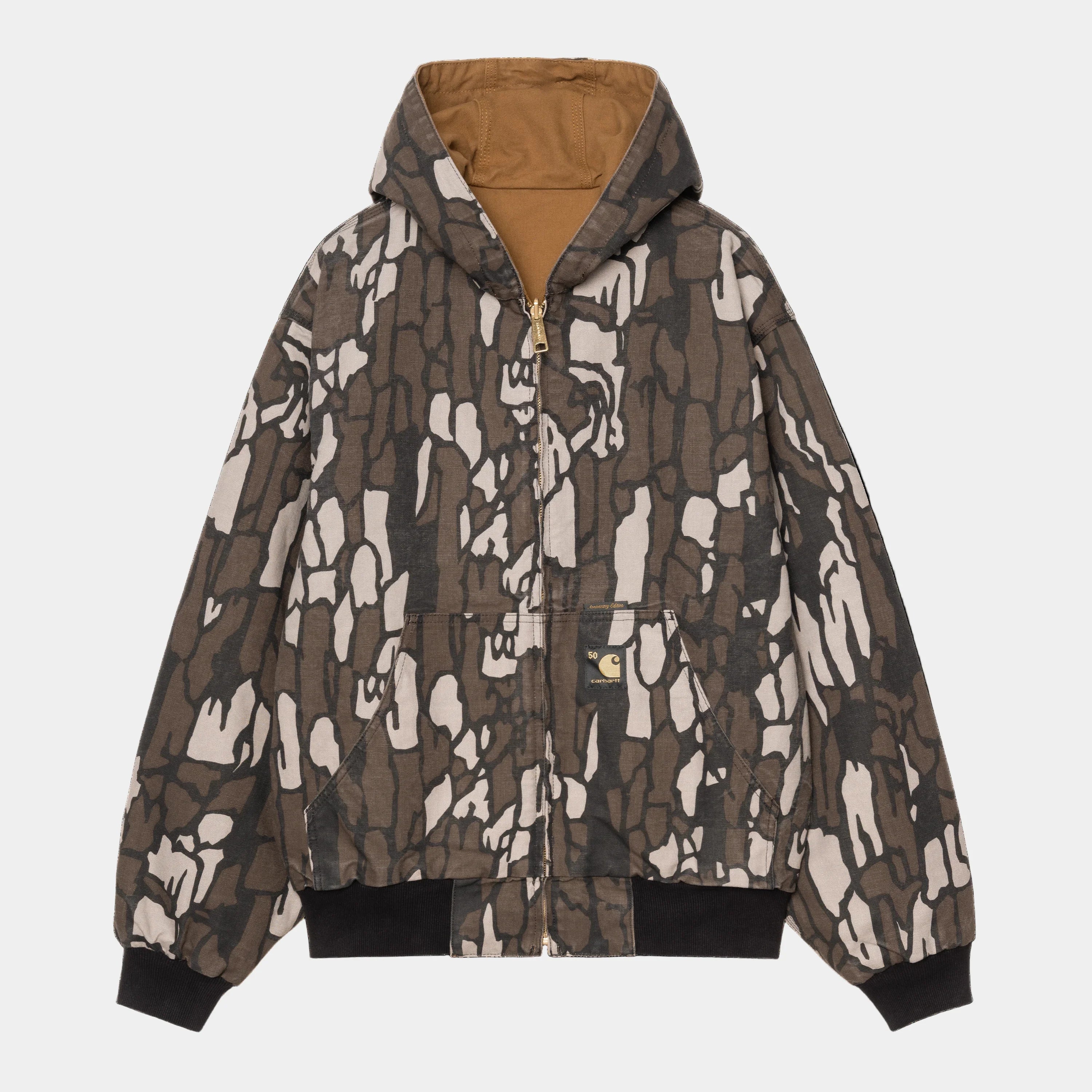 Carhartt WIP 50 Years Anniversary OG Active Jacket Canvas - Hamilton Brown/Camo Treebark