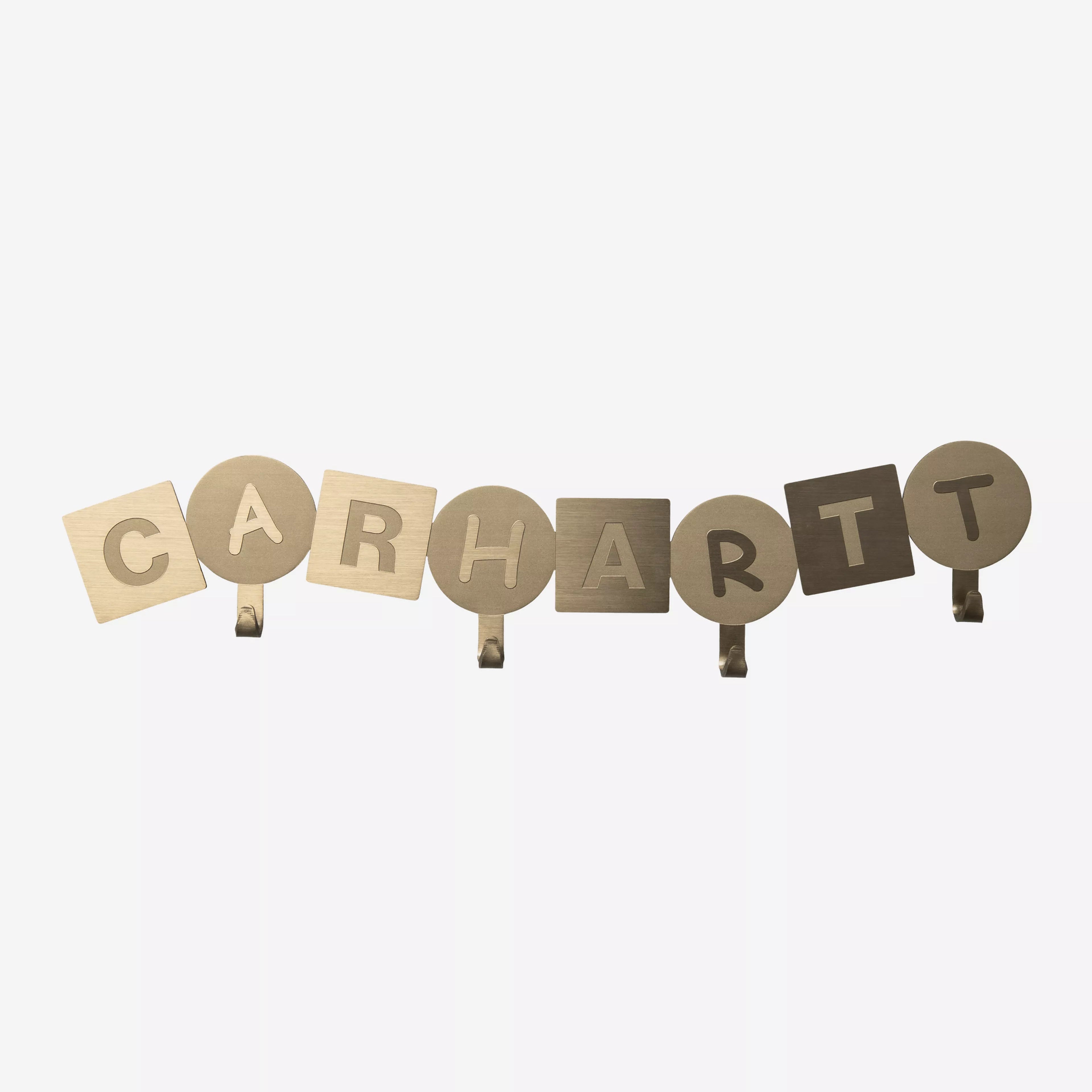 Carhartt WIP ABC Wall Coat Hanger - Gold