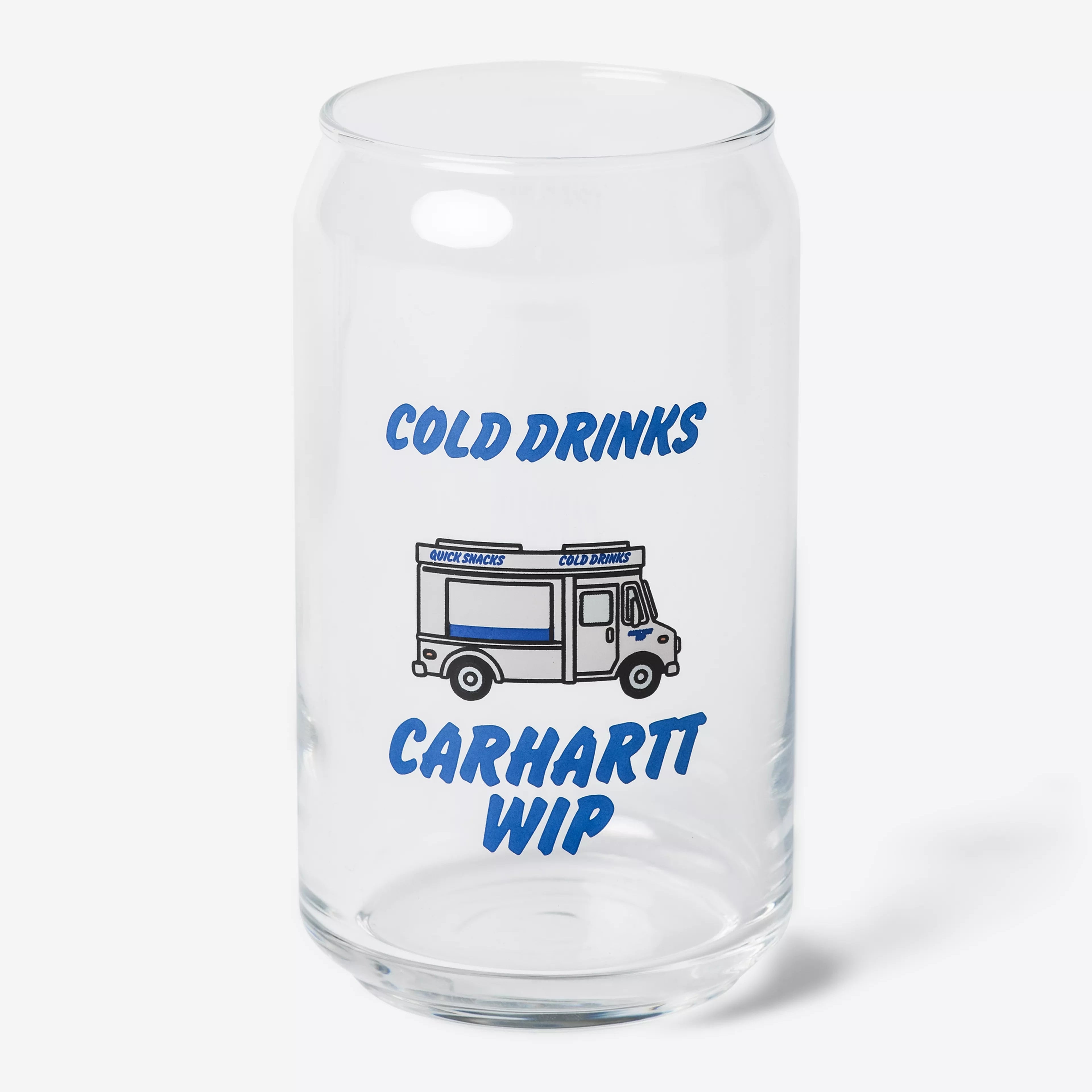 Carhartt WIP Cold Drinks Can Glass - Clear